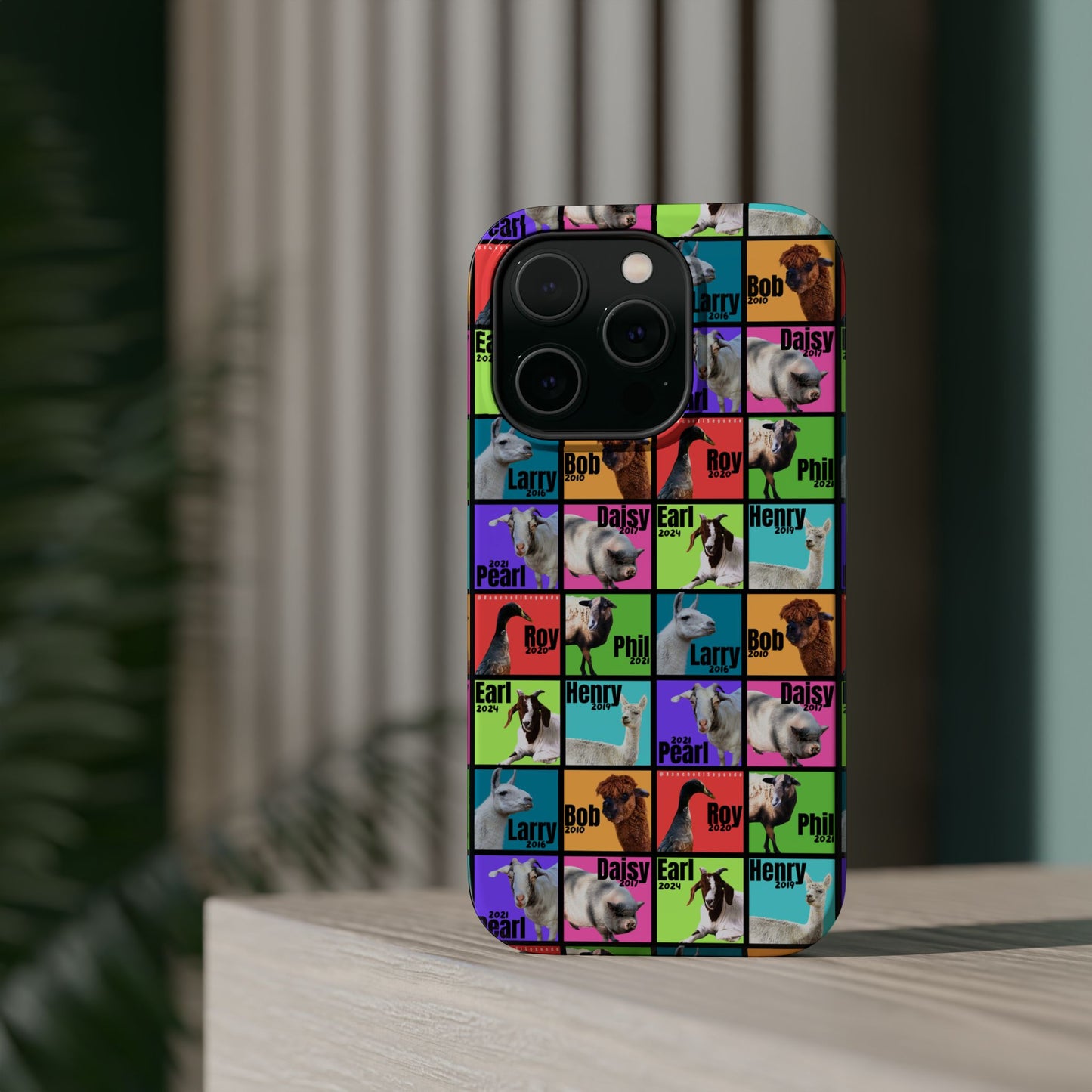 iPHONE CASE - THE WHOLE GANG - BOLD COLORS