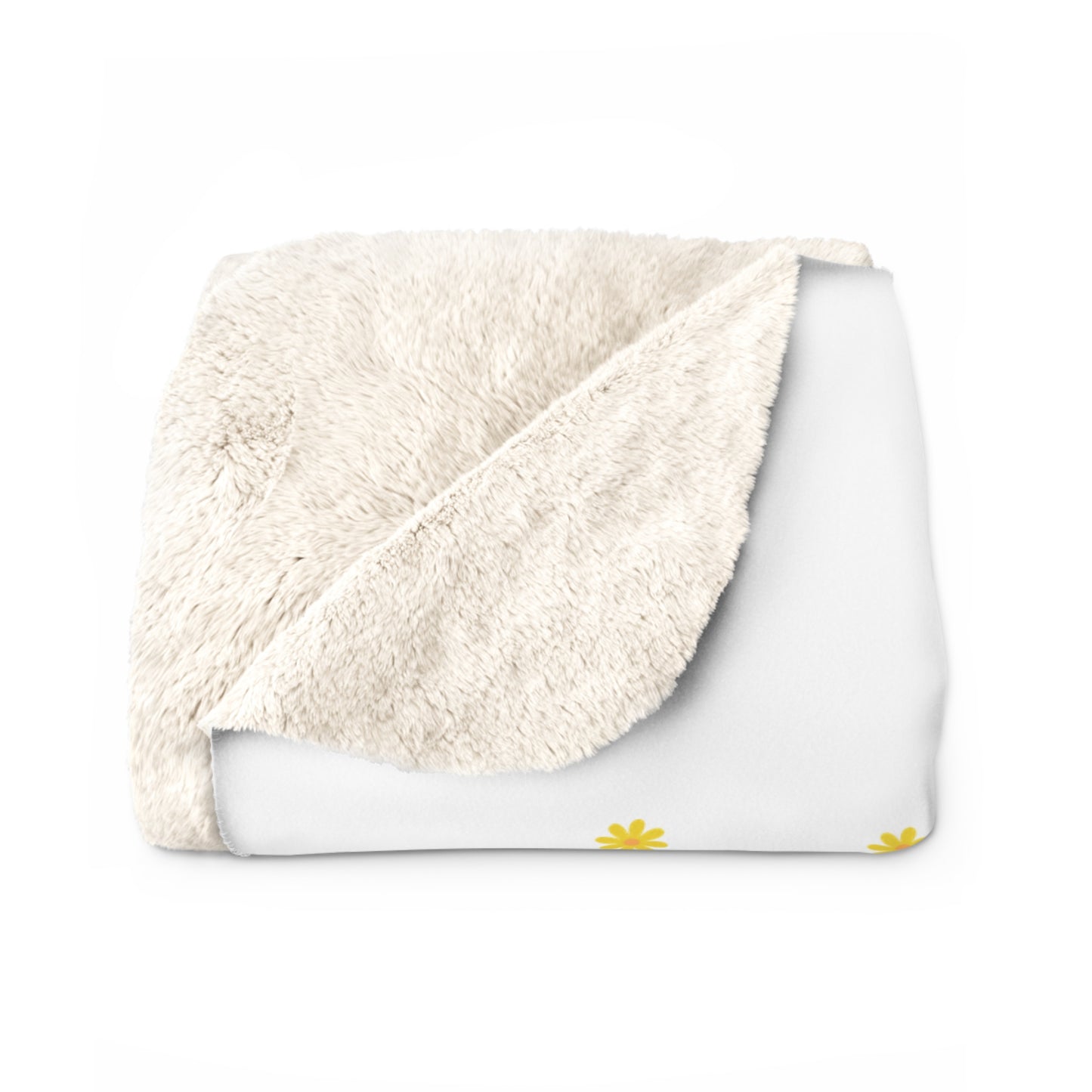 Cali Sun - Daisy - Sherpa Fleece Blanket