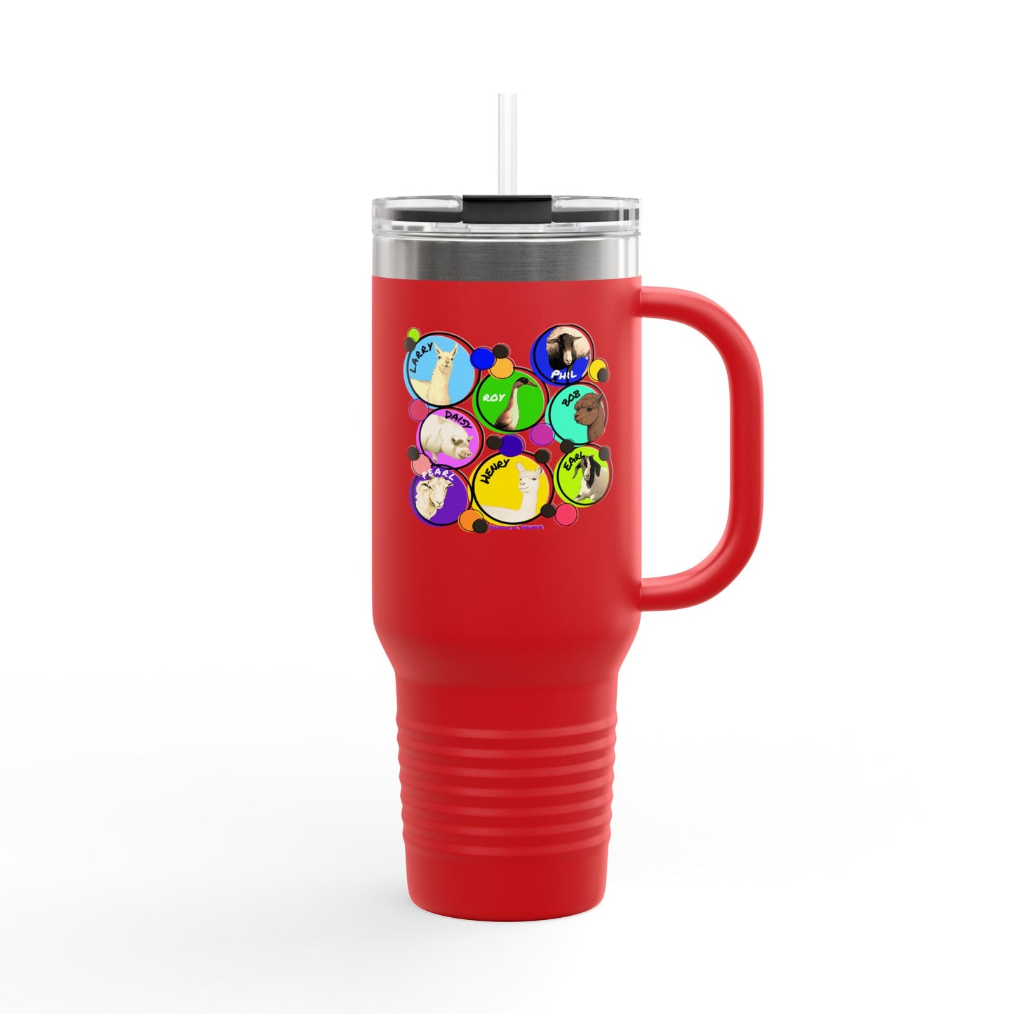 Cali Sun - Whole Gang 2025 - Insulated Travel Mug, 40oz