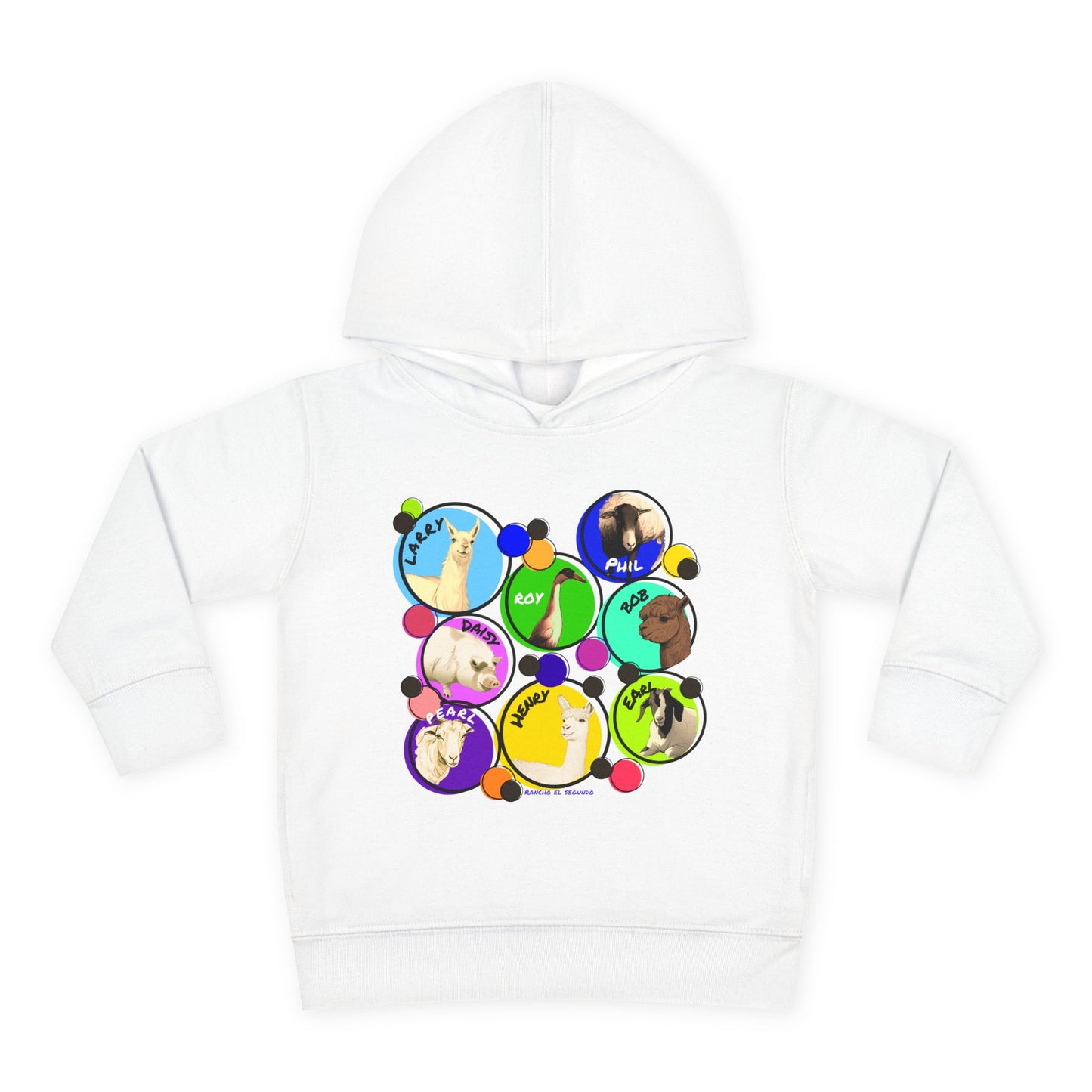 Cali Sun - Whole Gang 2025 - Toddler Pullover Fleece Hoodie