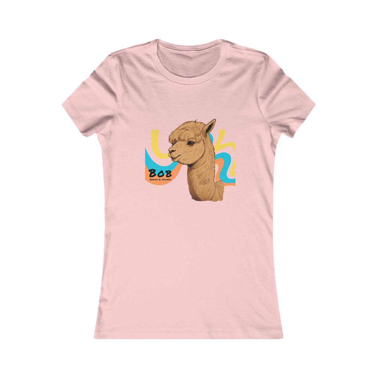 WOMENS SLIM CUT T-SHIRT - BOB - CALI SUN