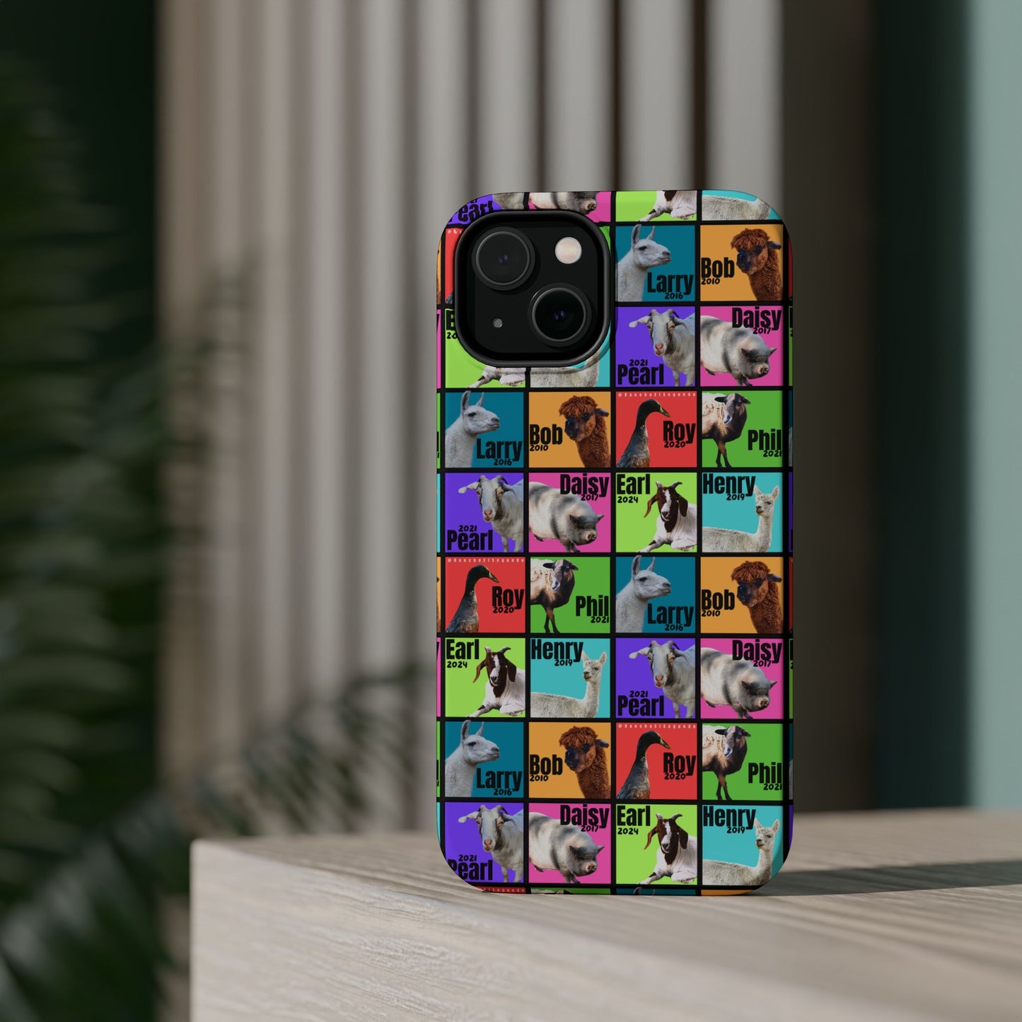 iPHONE CASE - THE WHOLE GANG - BOLD COLORS