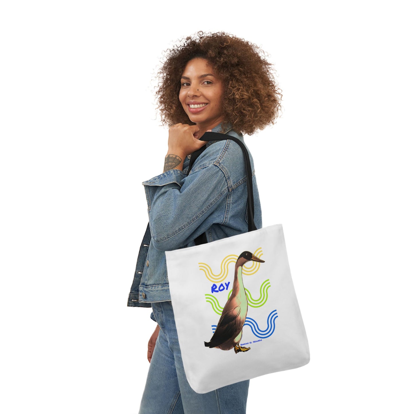 Canvas Tote Bag, 5-Color Straps