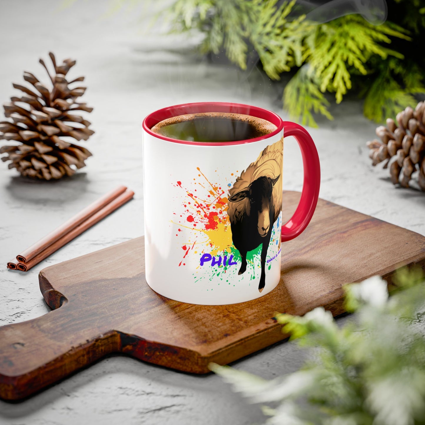 Cali Sun - Phil - Colorful Mugs (11oz, 15oz)
