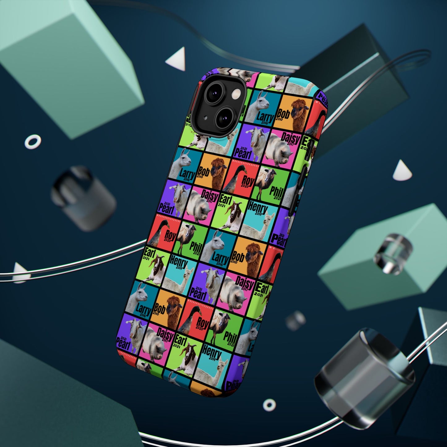 iPHONE CASE - THE WHOLE GANG - BOLD COLORS