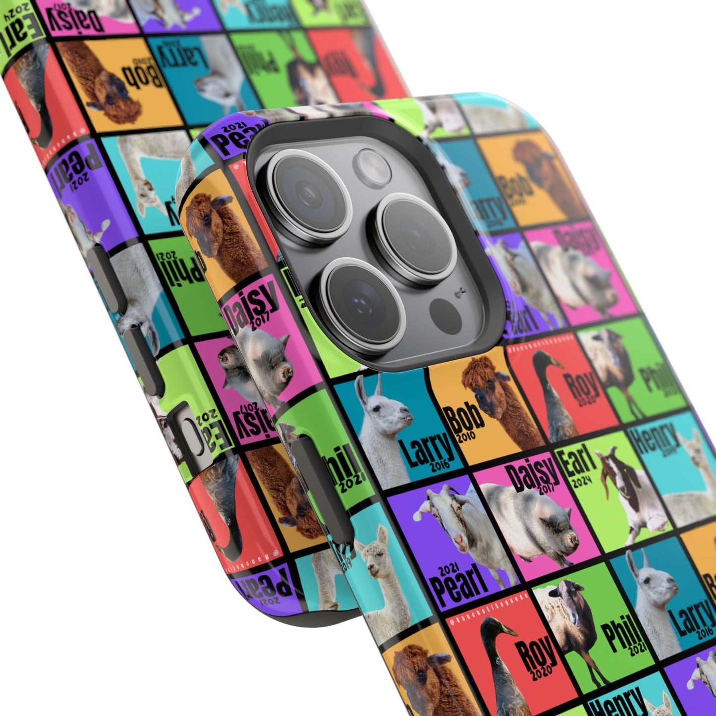 iPHONE CASE - THE WHOLE GANG - BOLD COLORS