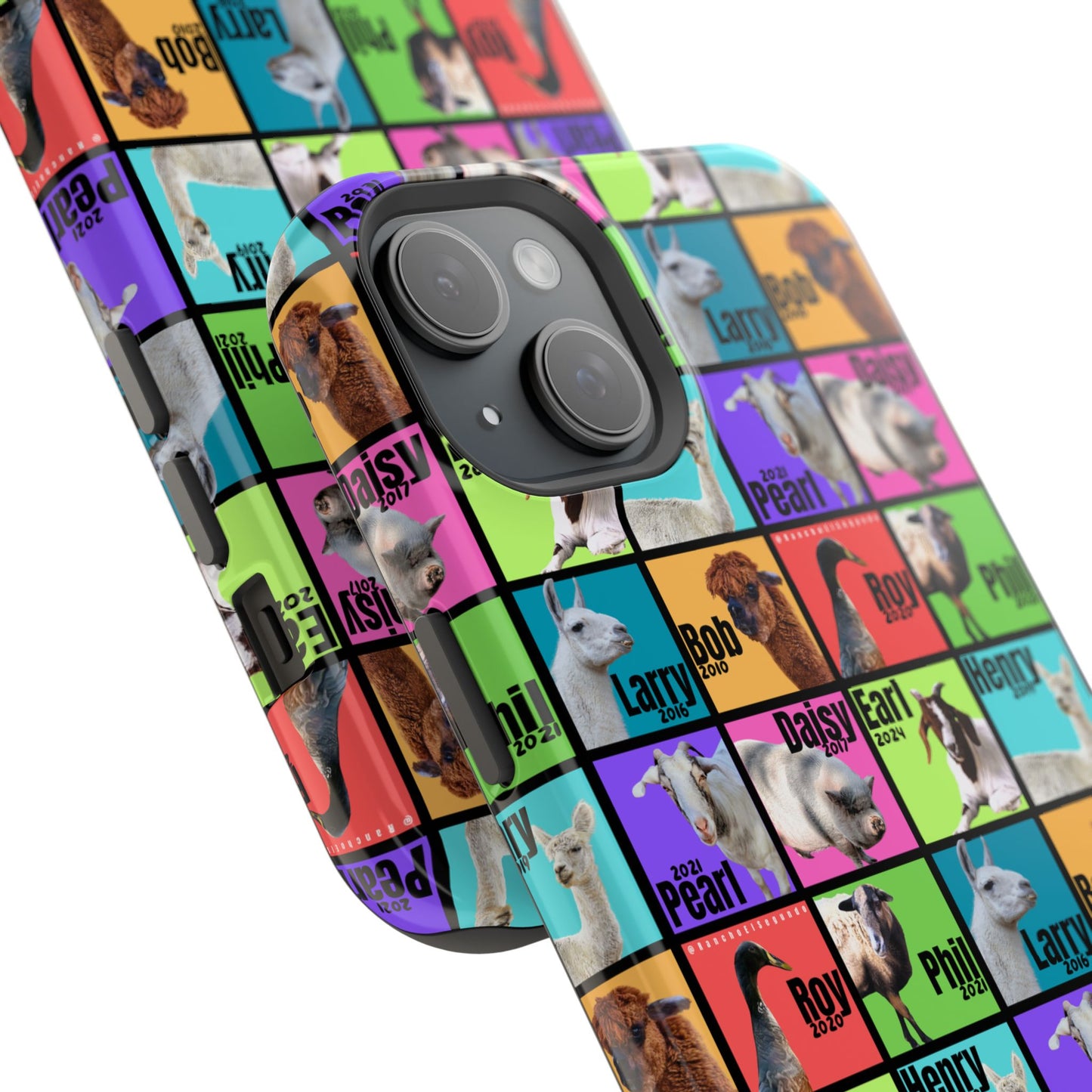 iPHONE CASE - THE WHOLE GANG - BOLD COLORS