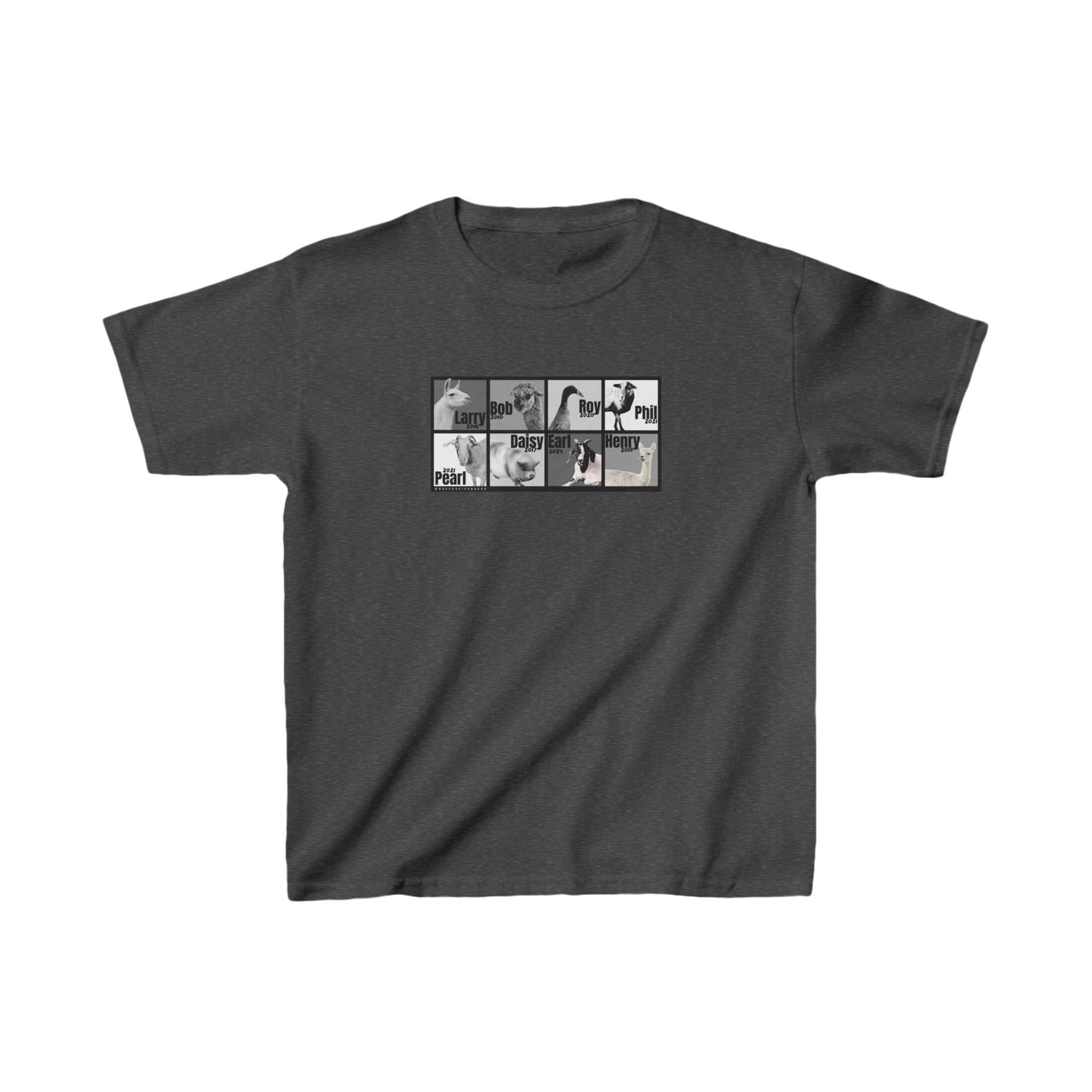 THE WHOLE GANG - KIDS TEE - BLACK & WHITE
