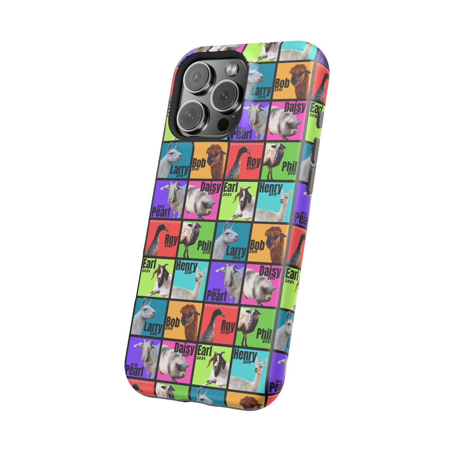 iPHONE CASE - THE WHOLE GANG - BOLD COLORS