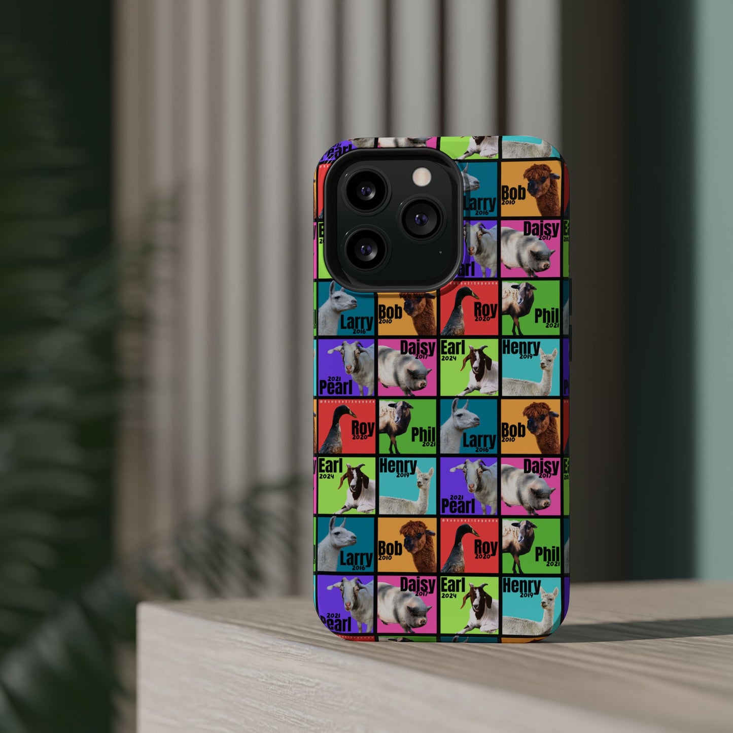 iPHONE CASE - THE WHOLE GANG - BOLD COLORS