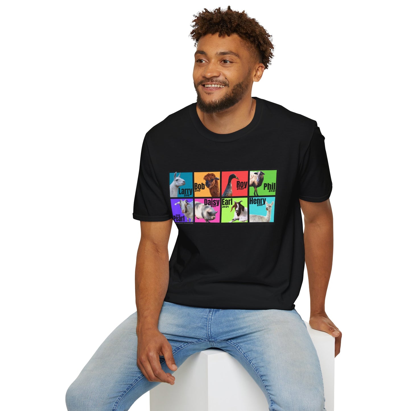 THE WHOLE GANG - ADULT SOFTSTYLE TEE - BOLD