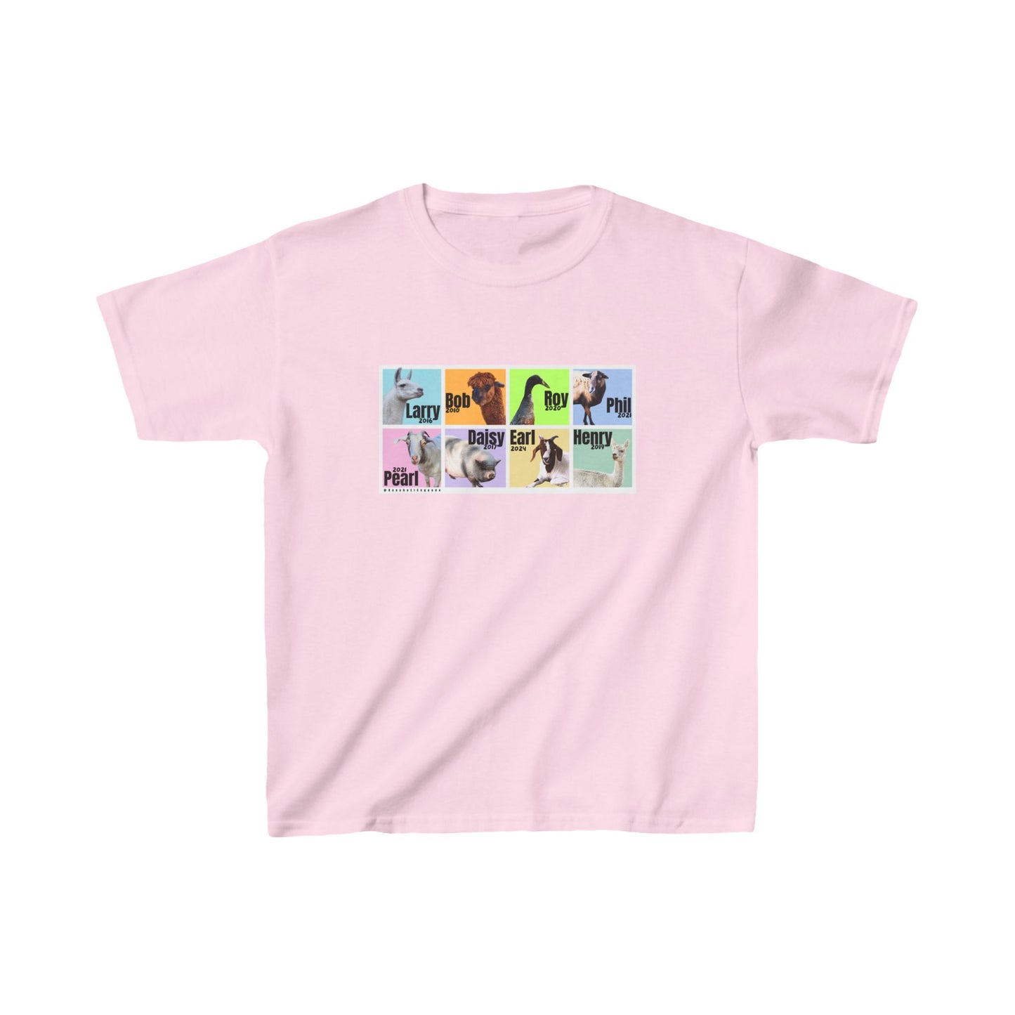 THE WHOLE GANG - KIDS TEE - PASTEL