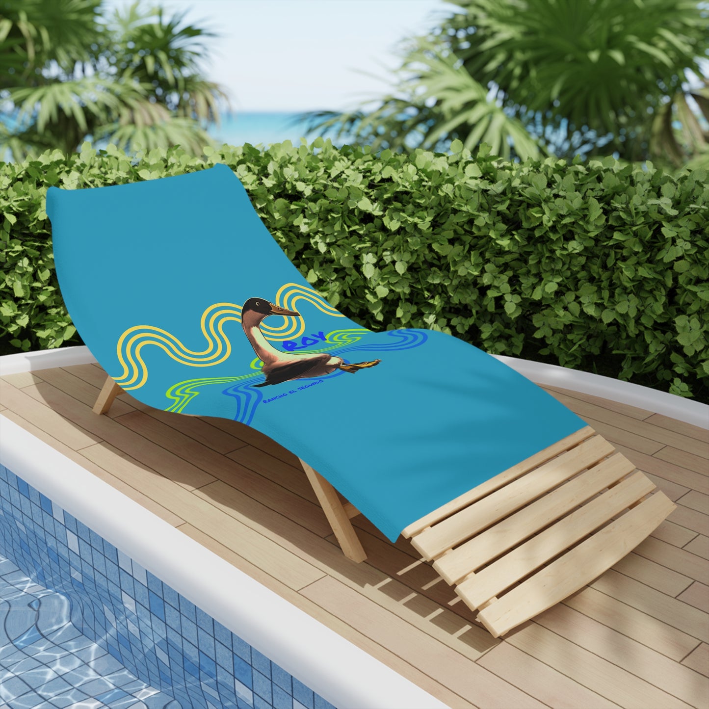 Cali Sun Roy Beach Towel