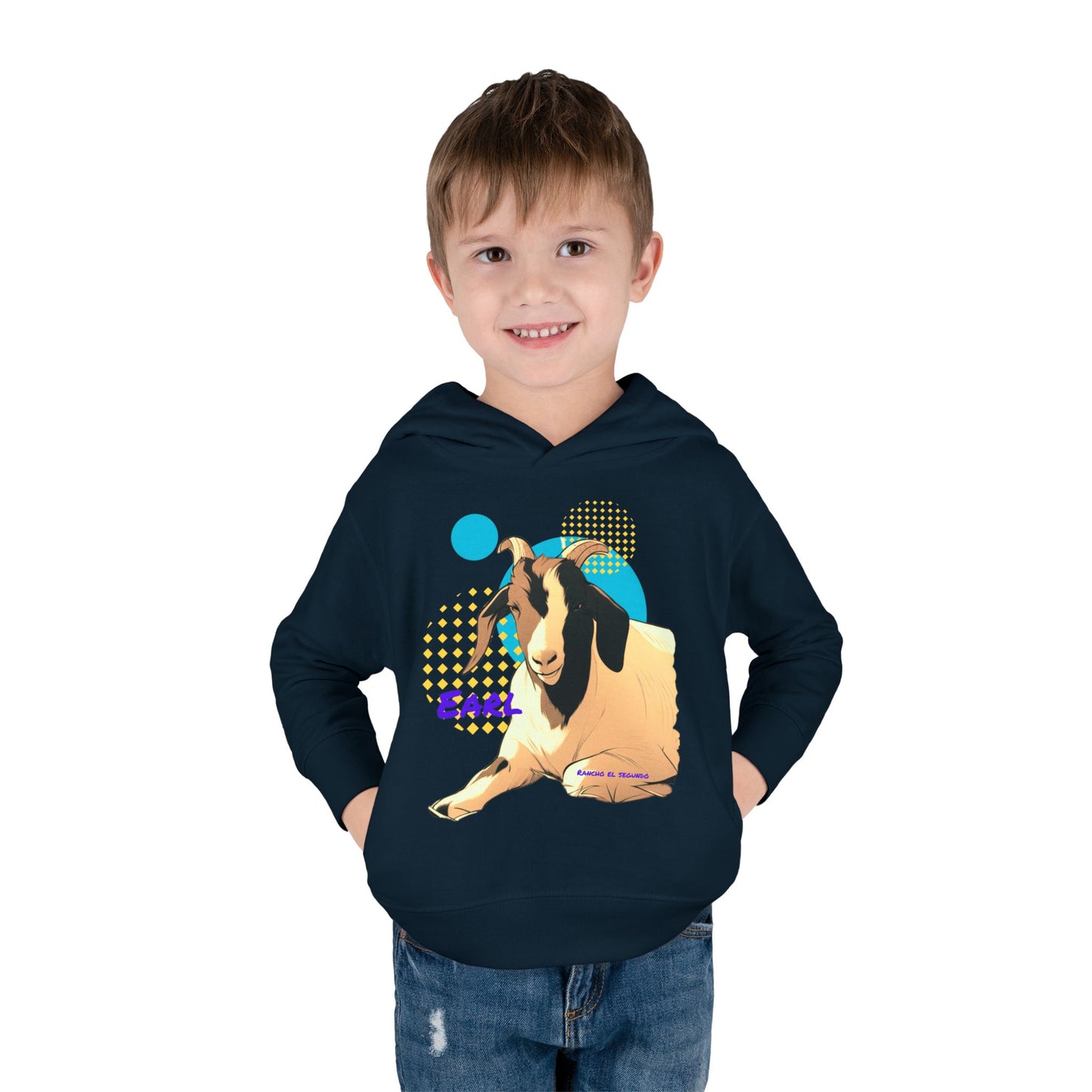 Cali Sun - Earl - Toddler Pullover Fleece Hoodie
