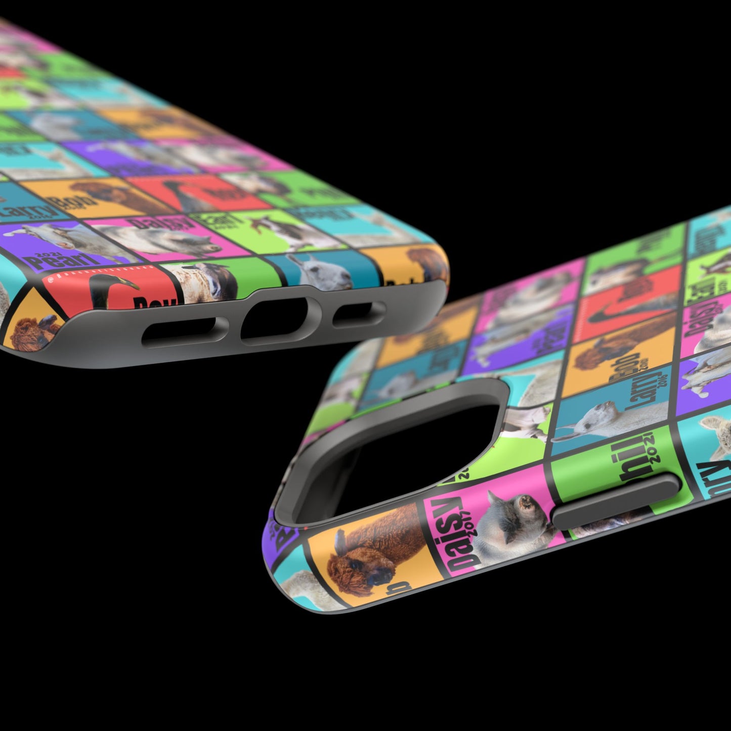 iPHONE CASE - THE WHOLE GANG - BOLD COLORS