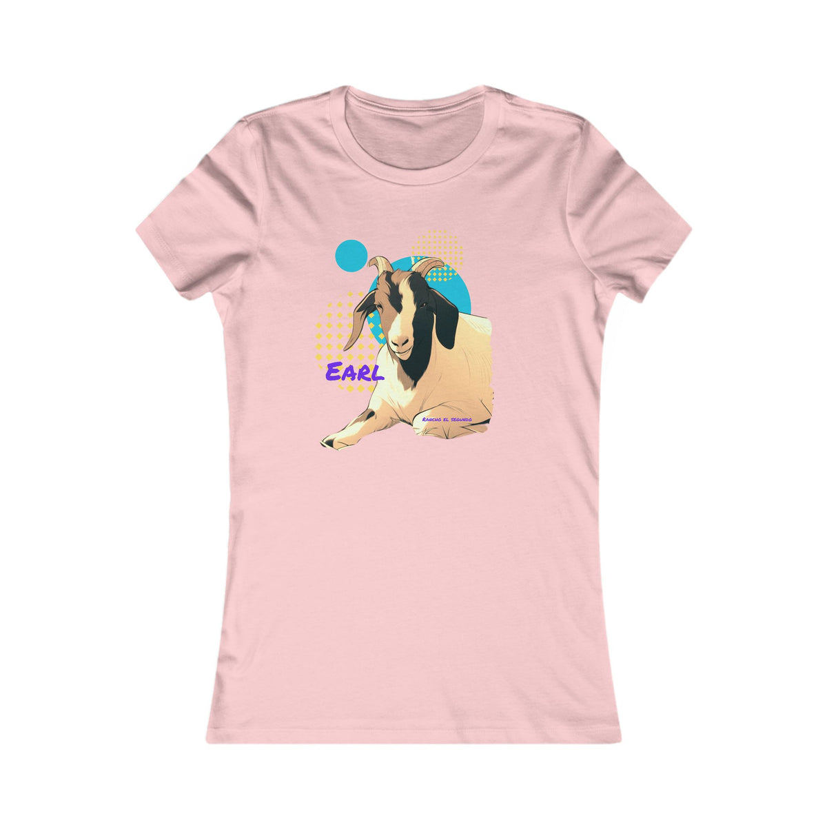 WOMENS SLIM CUT T-SHIRT - EARL - CALI SUN