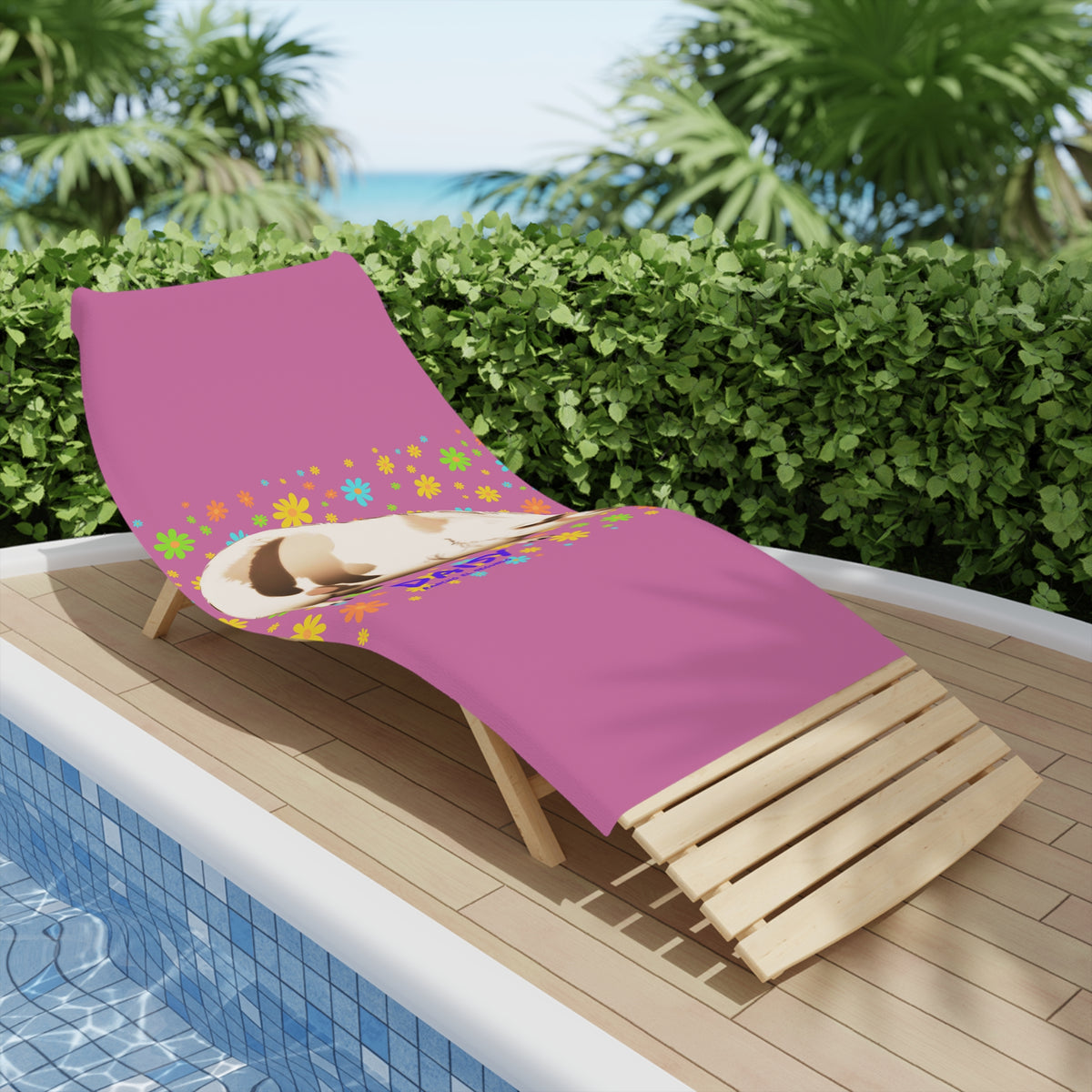 BEACH TOWEL - DAISY - CALI SUN