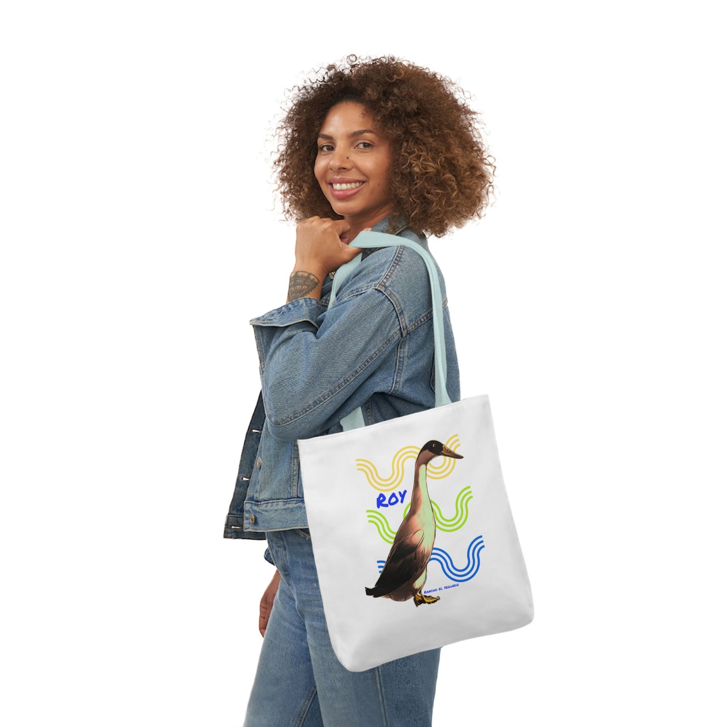 Canvas Tote Bag, 5-Color Straps