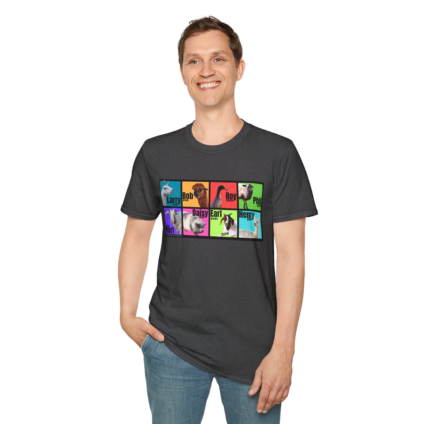 THE WHOLE GANG - ADULT SOFTSTYLE TEE - BOLD