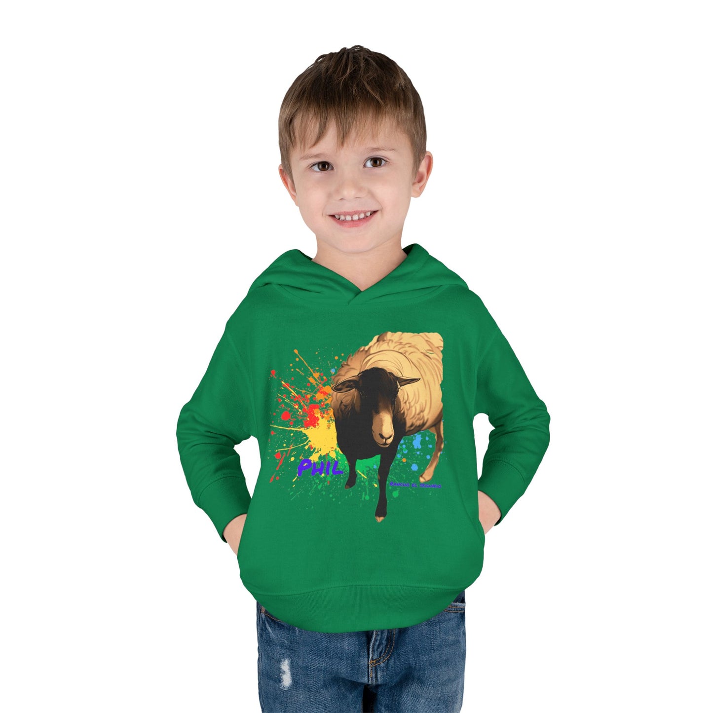 Cali Sun - Phil - Toddler Pullover Fleece Hoodie