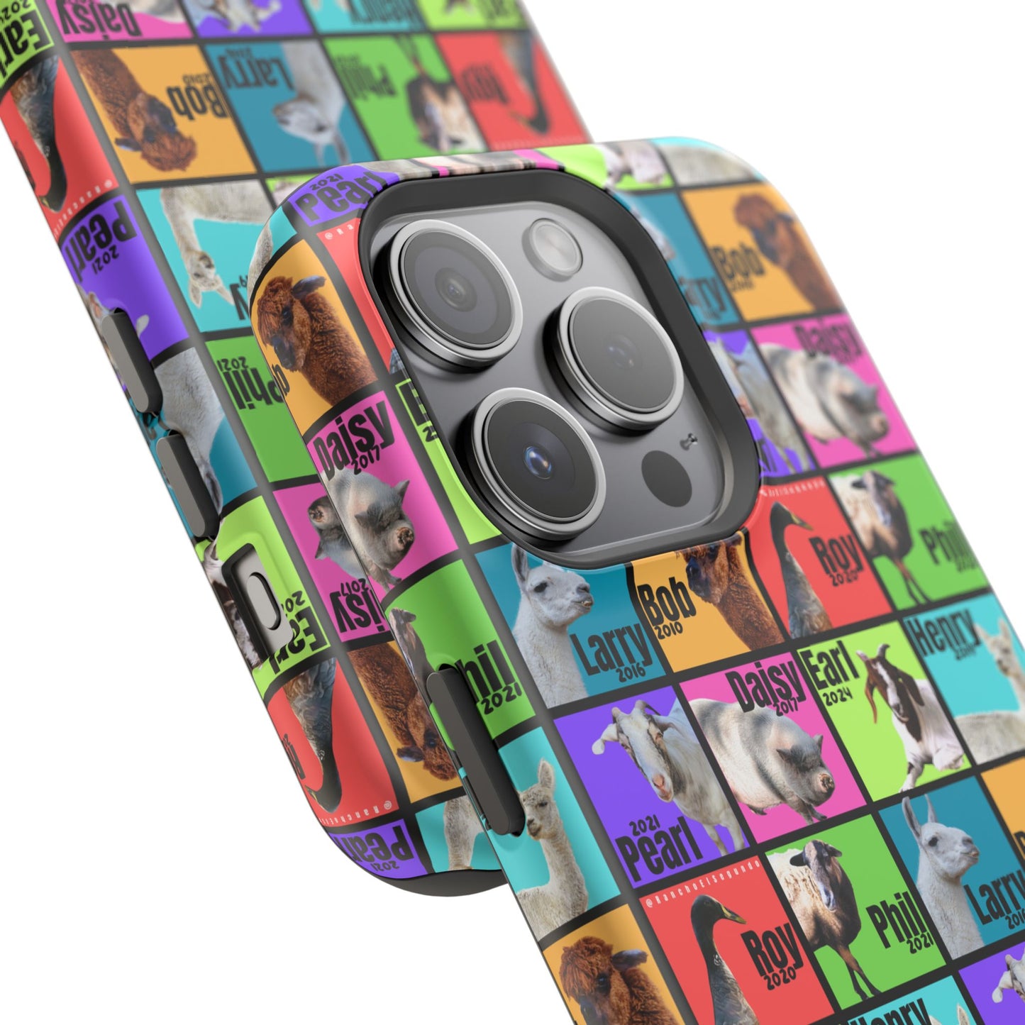 iPHONE CASE - THE WHOLE GANG - BOLD COLORS