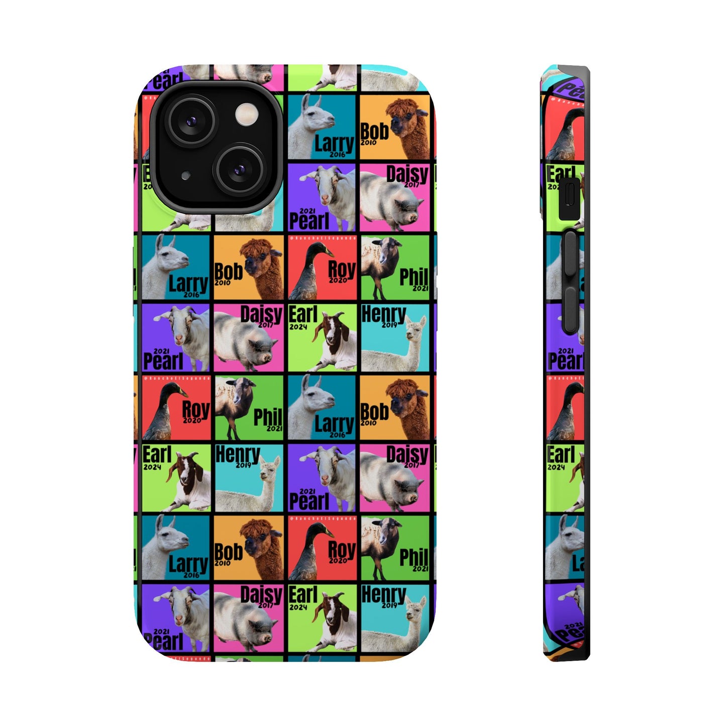 iPHONE CASE - THE WHOLE GANG - BOLD COLORS