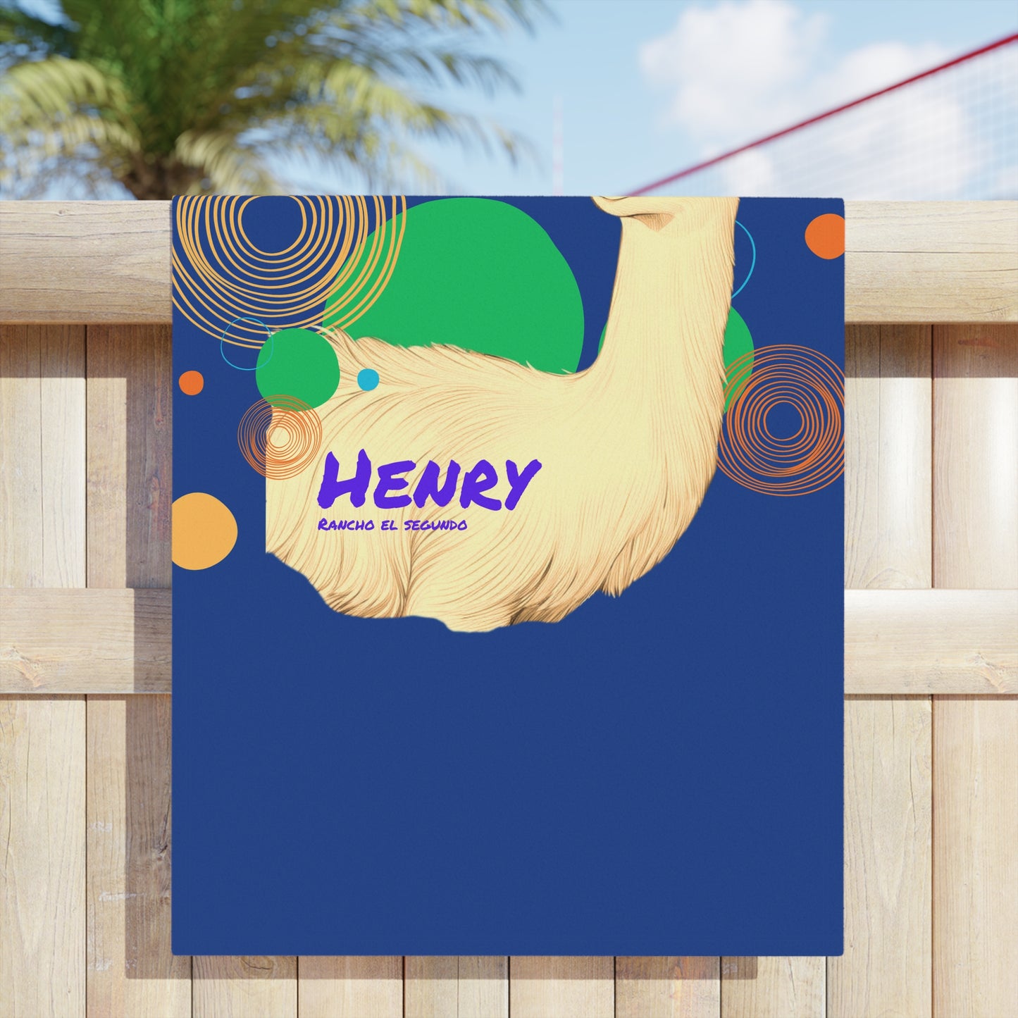 Cali Sun Henry Beach Towel