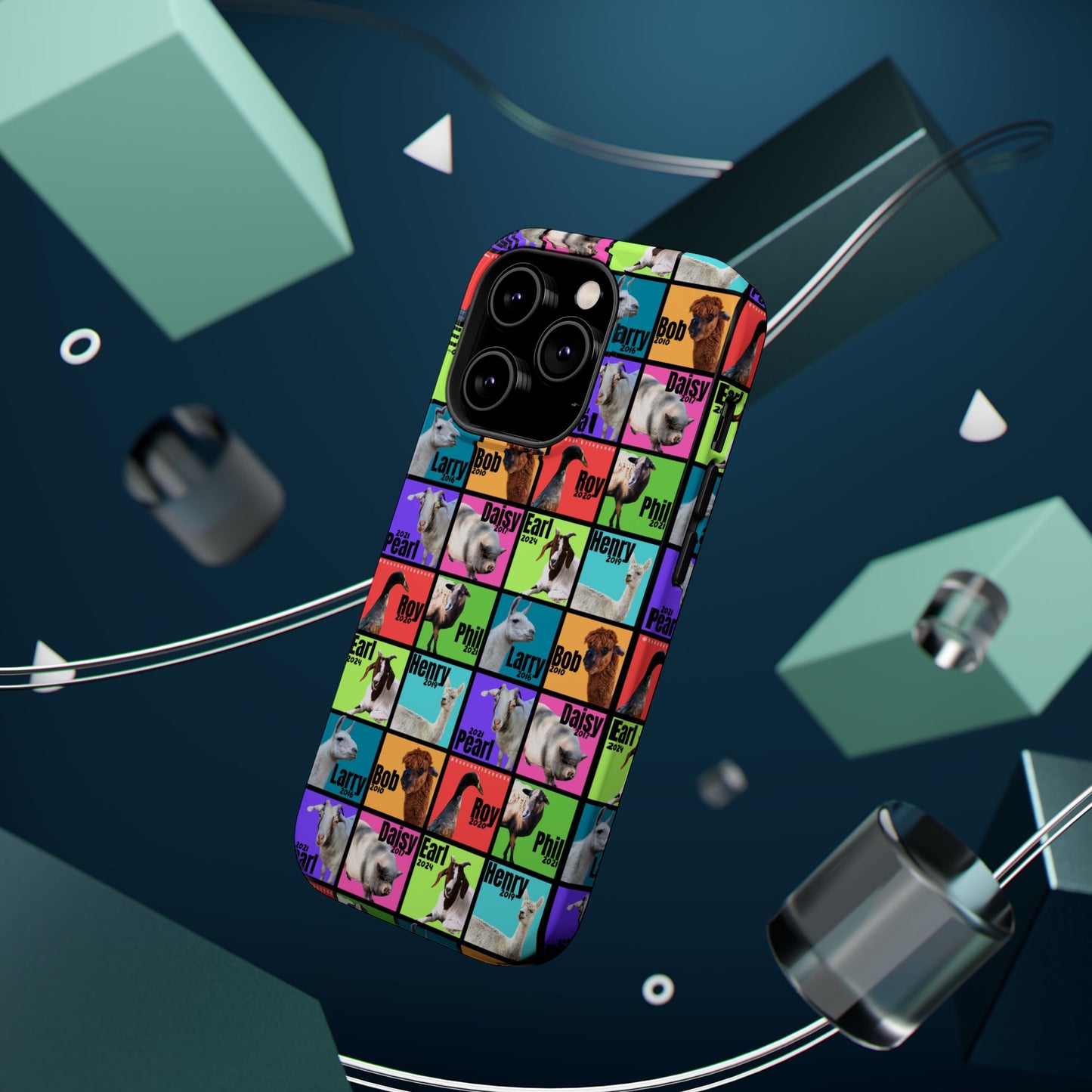 iPHONE CASE - THE WHOLE GANG - BOLD COLORS