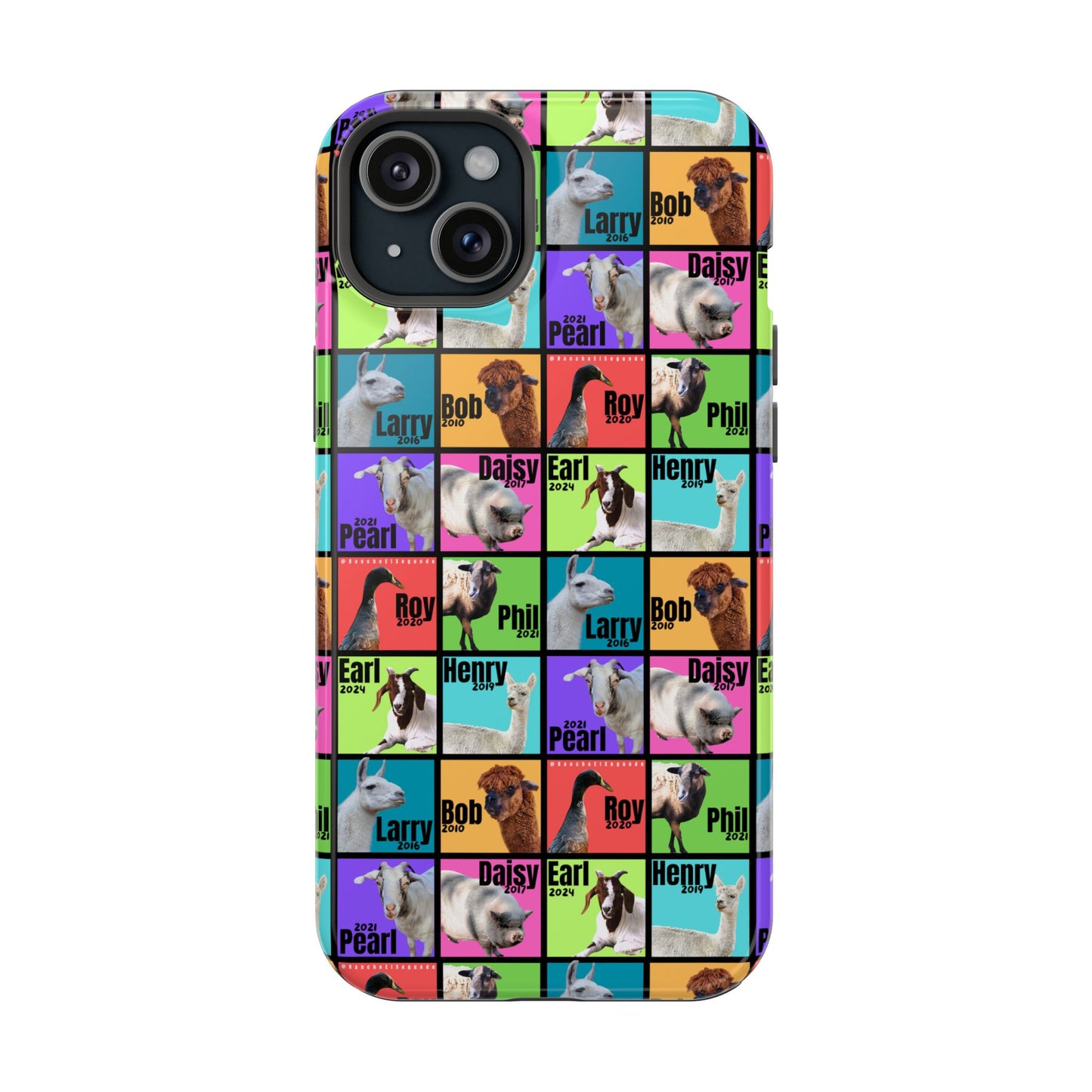 iPHONE CASE - THE WHOLE GANG - BOLD COLORS