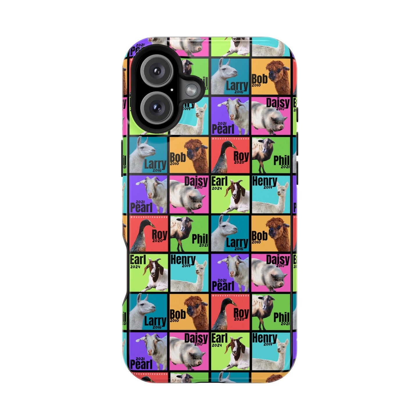 iPHONE CASE - THE WHOLE GANG - BOLD COLORS