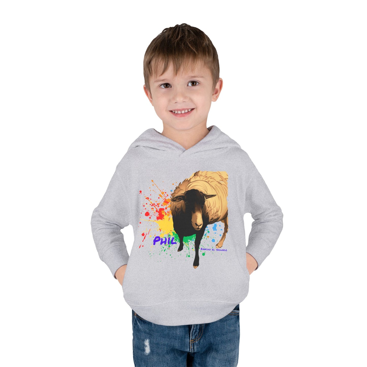 Cali Sun - Phil - Toddler Pullover Fleece Hoodie