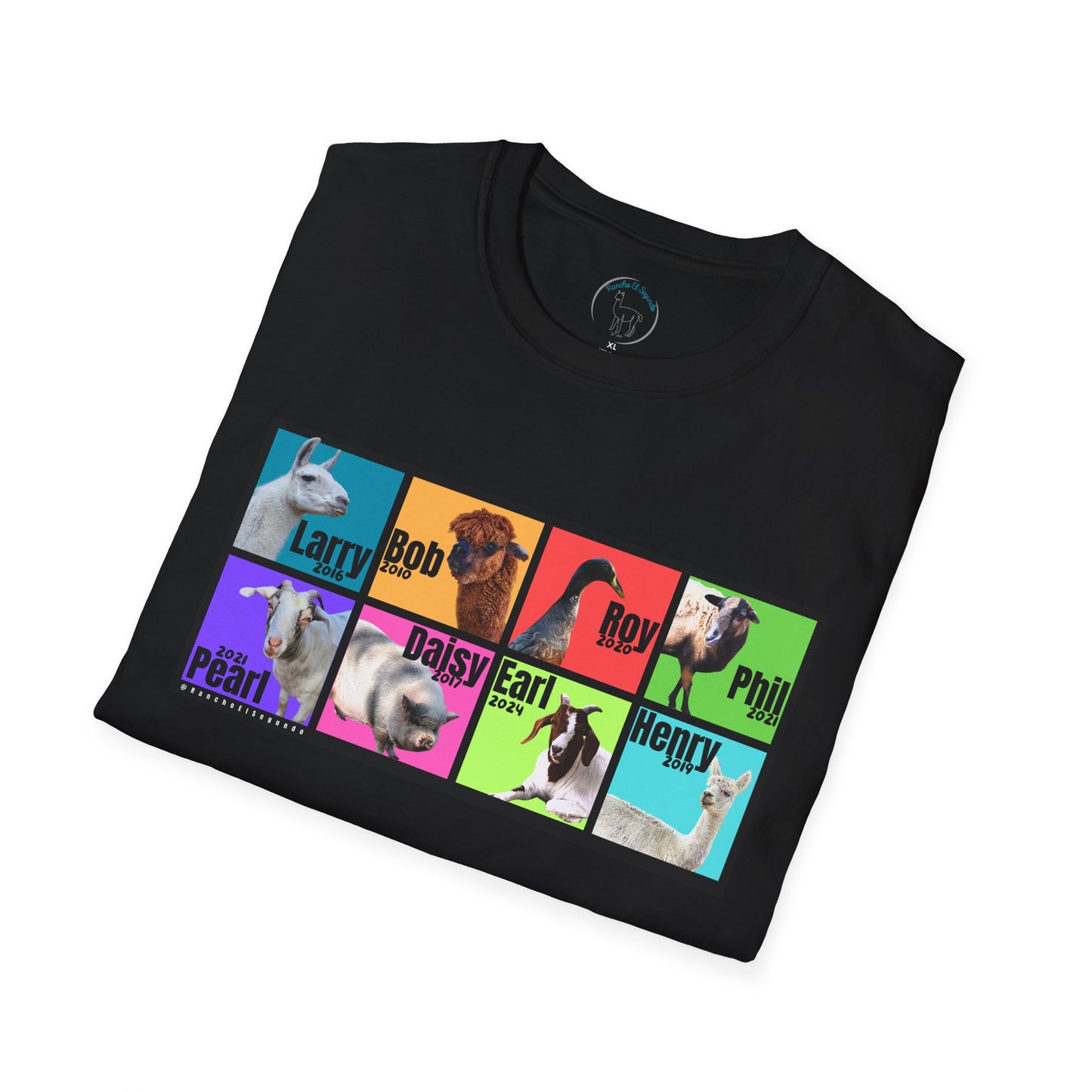 THE WHOLE GANG - ADULT SOFTSTYLE TEE - BOLD