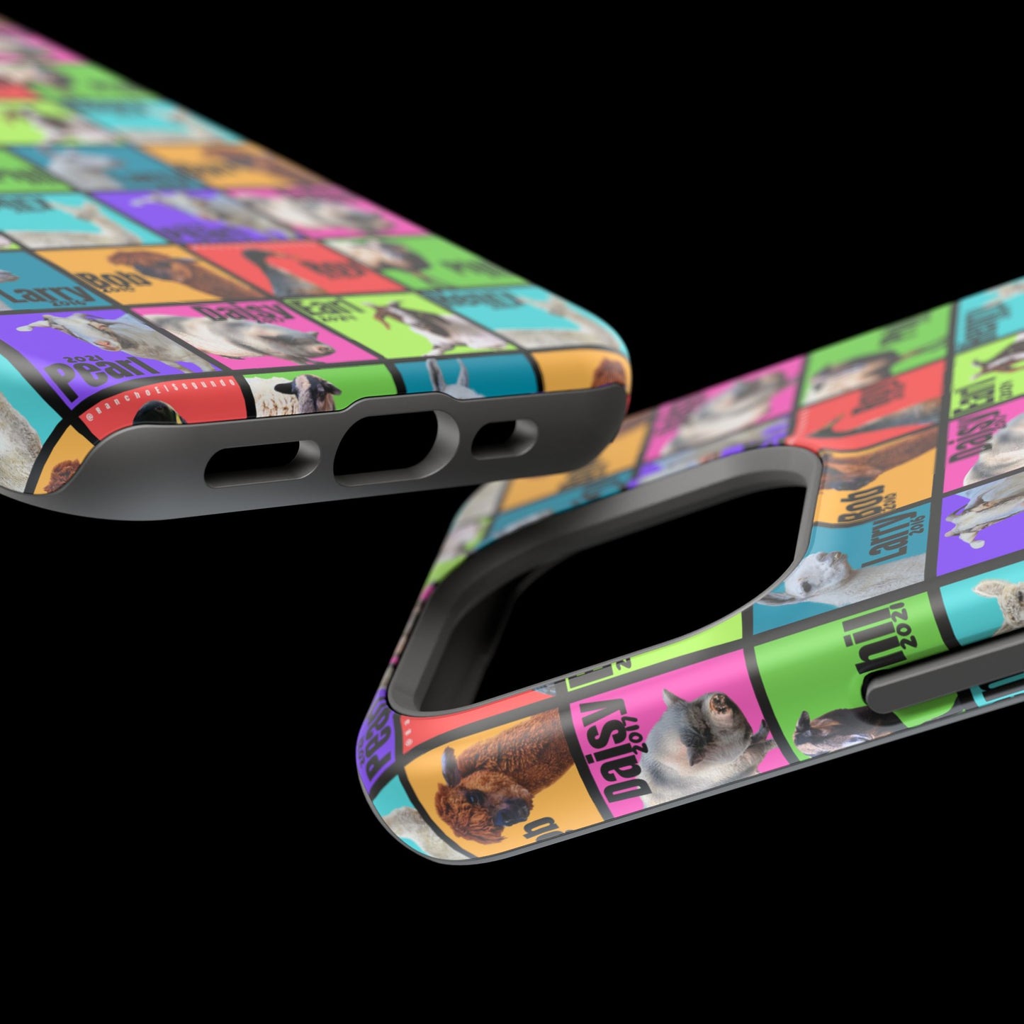 iPHONE CASE - THE WHOLE GANG - BOLD COLORS