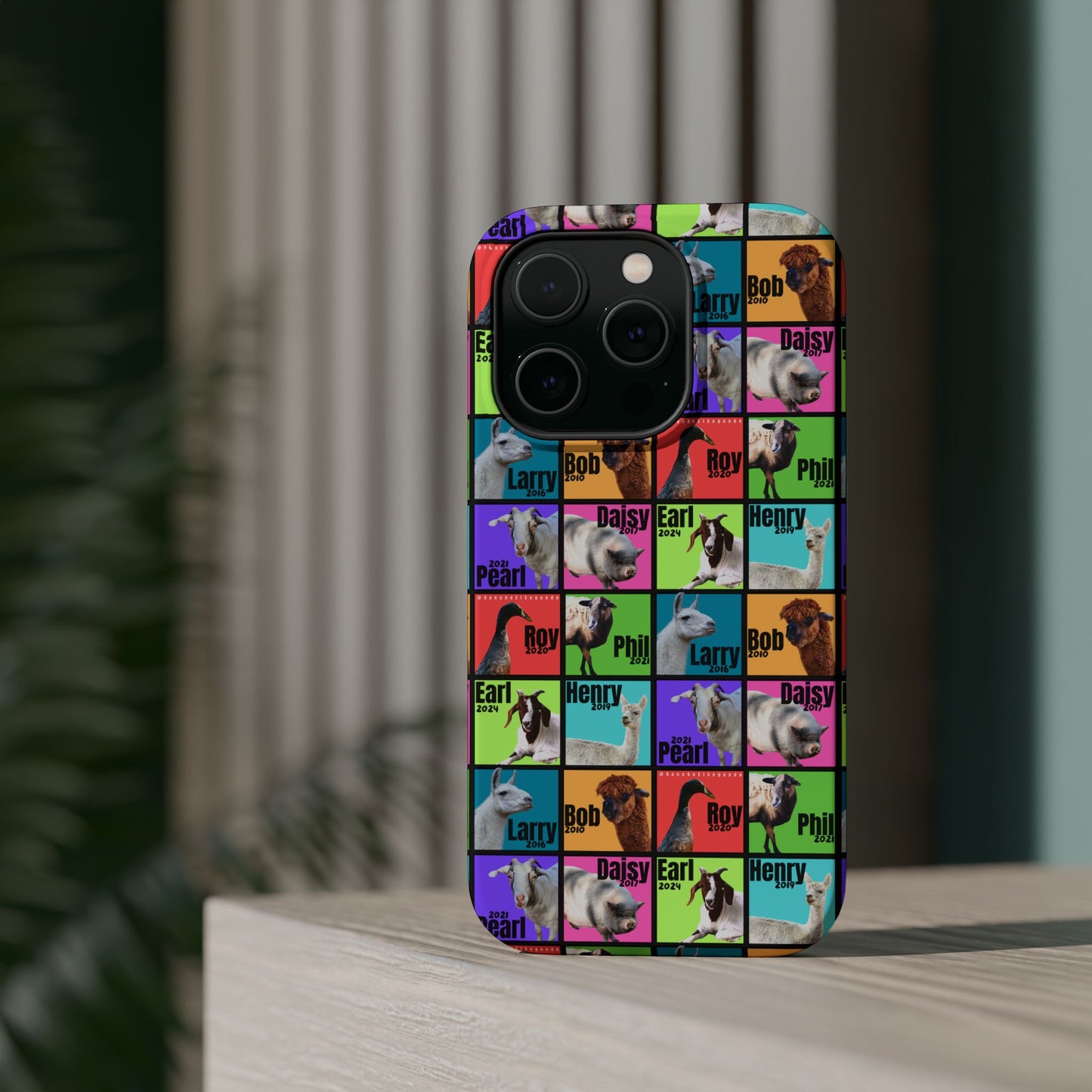 iPHONE CASE - THE WHOLE GANG - BOLD COLORS