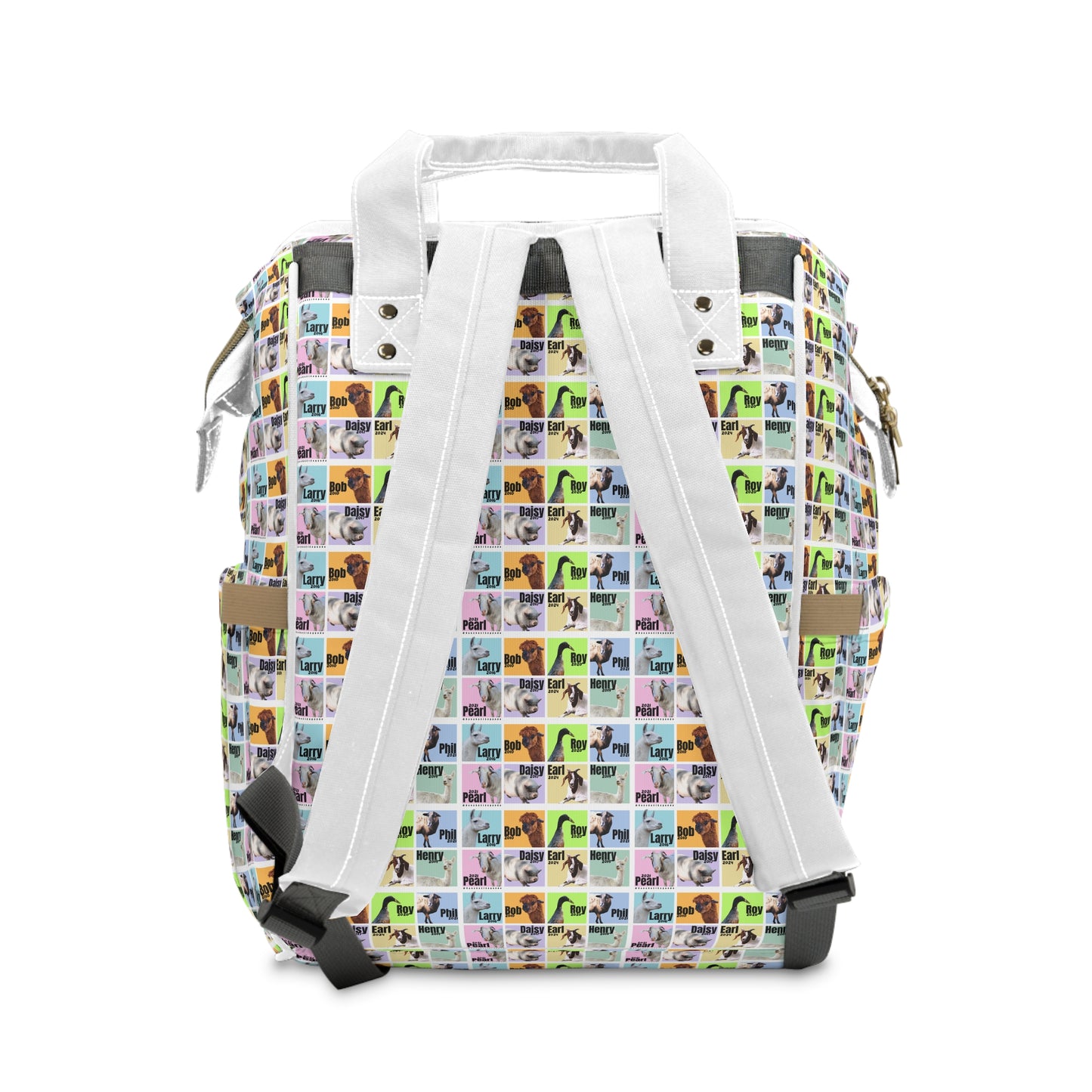 THE WHOLE GANG - DIAPER BACK PACK - PASTEL