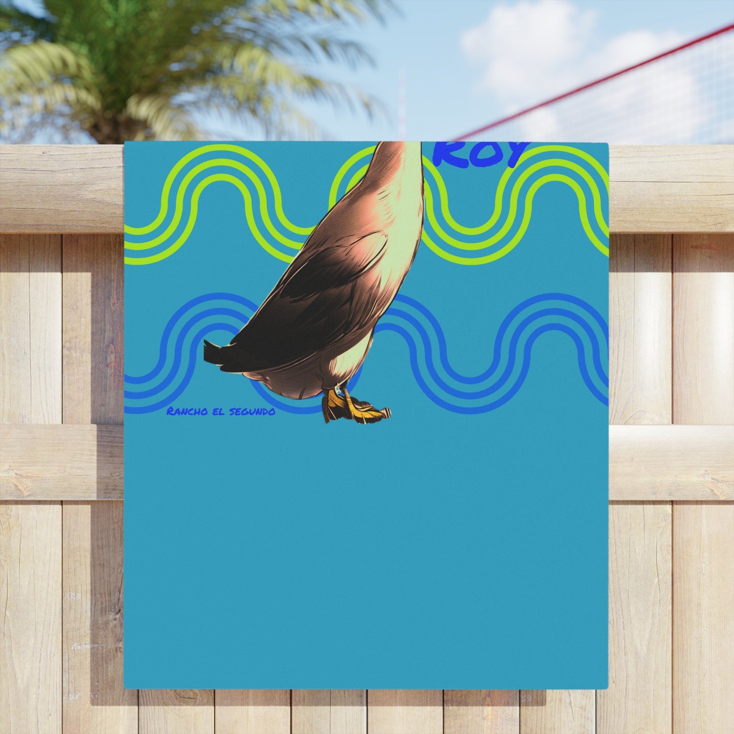 Cali Sun Roy Beach Towel