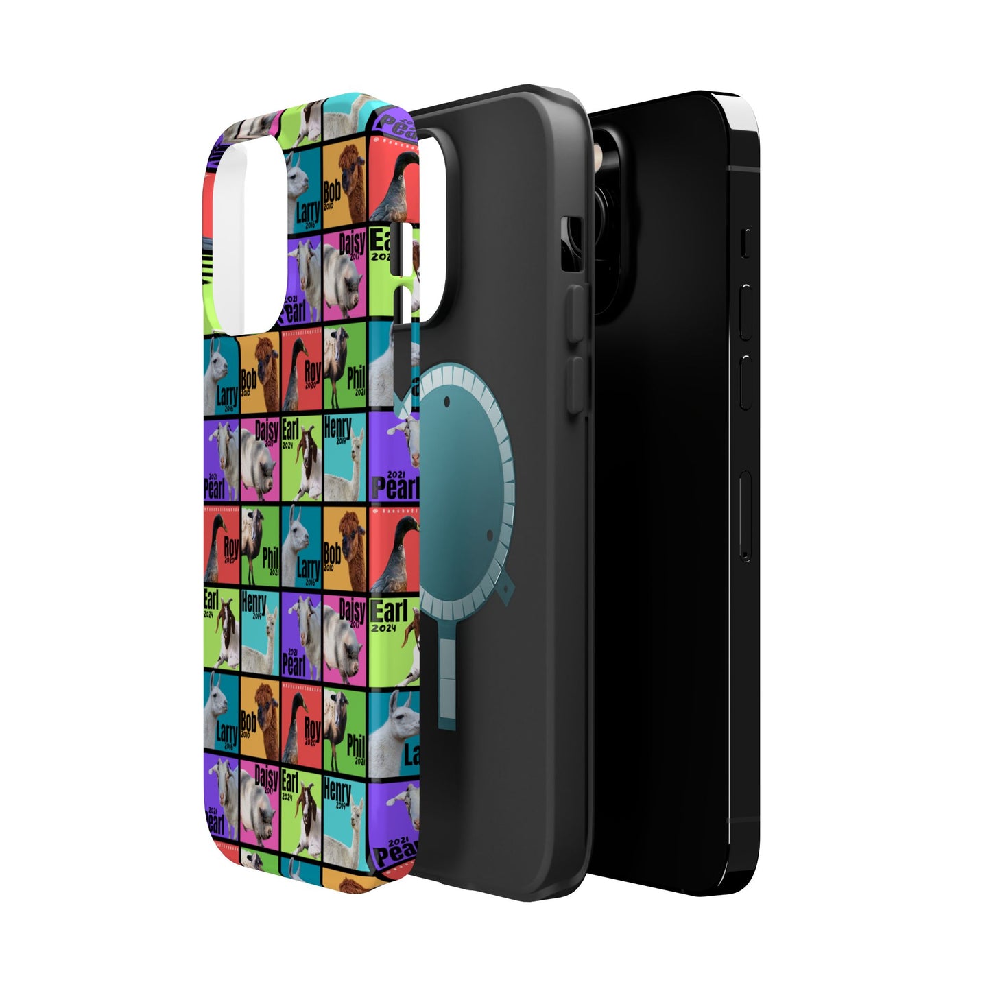 iPHONE CASE - THE WHOLE GANG - BOLD COLORS