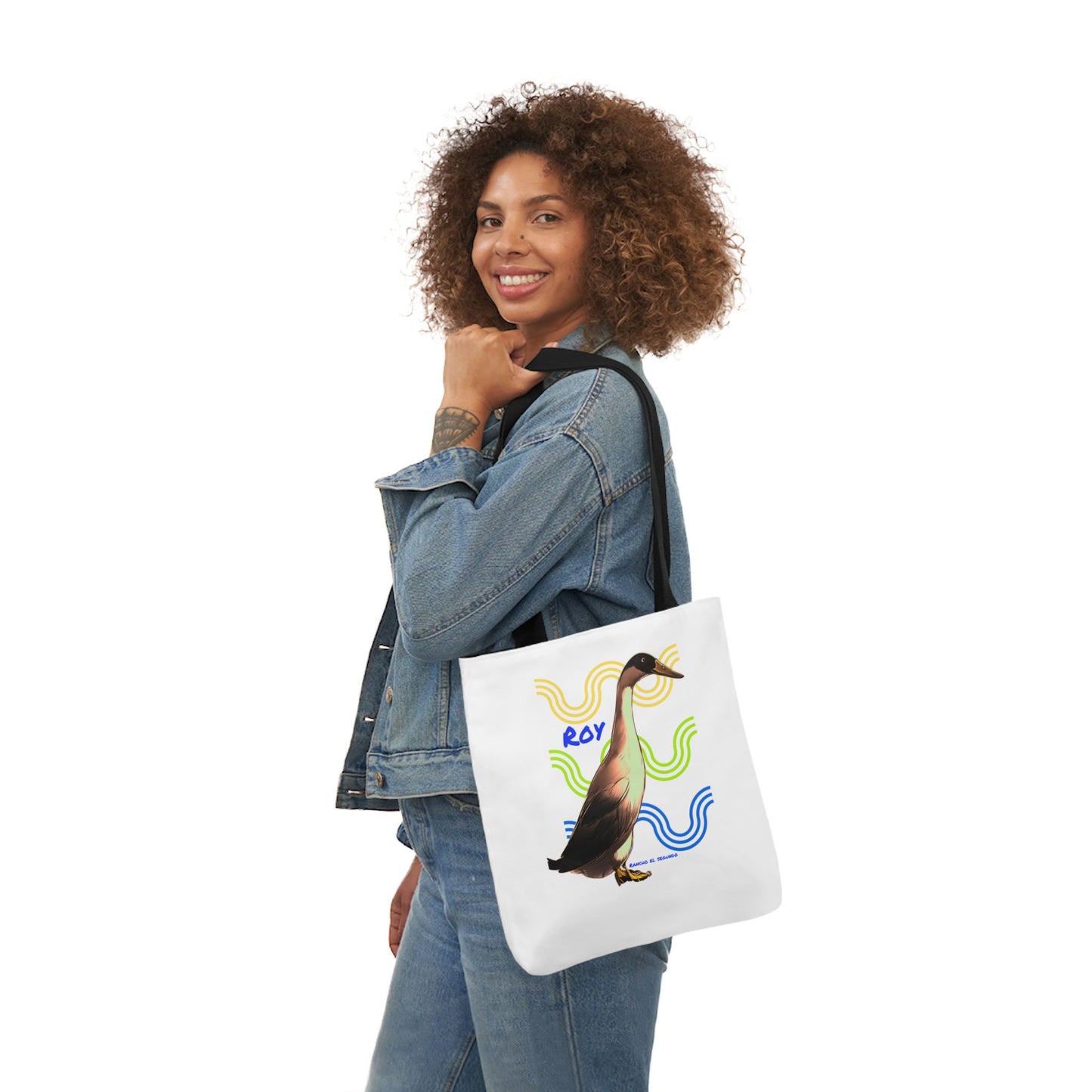 Canvas Tote Bag, 5-Color Straps