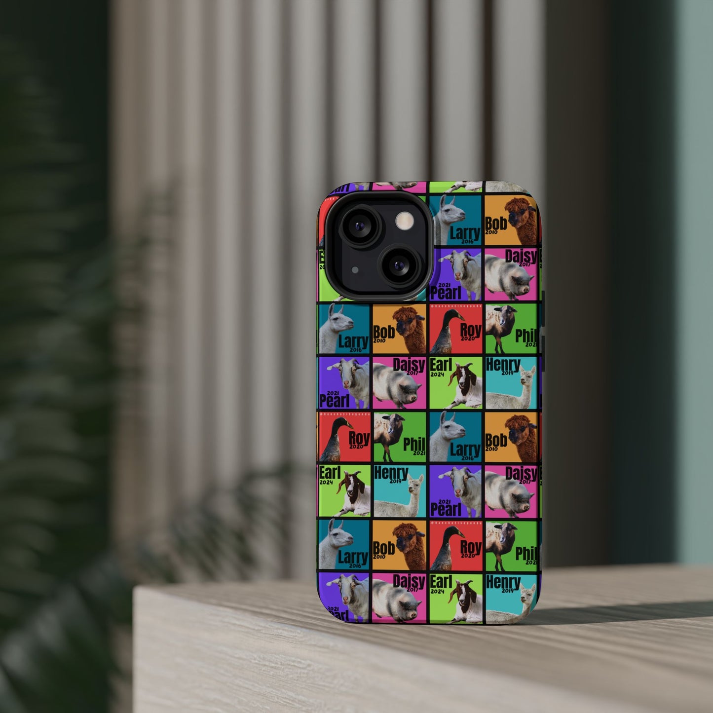 iPHONE CASE - THE WHOLE GANG - BOLD COLORS