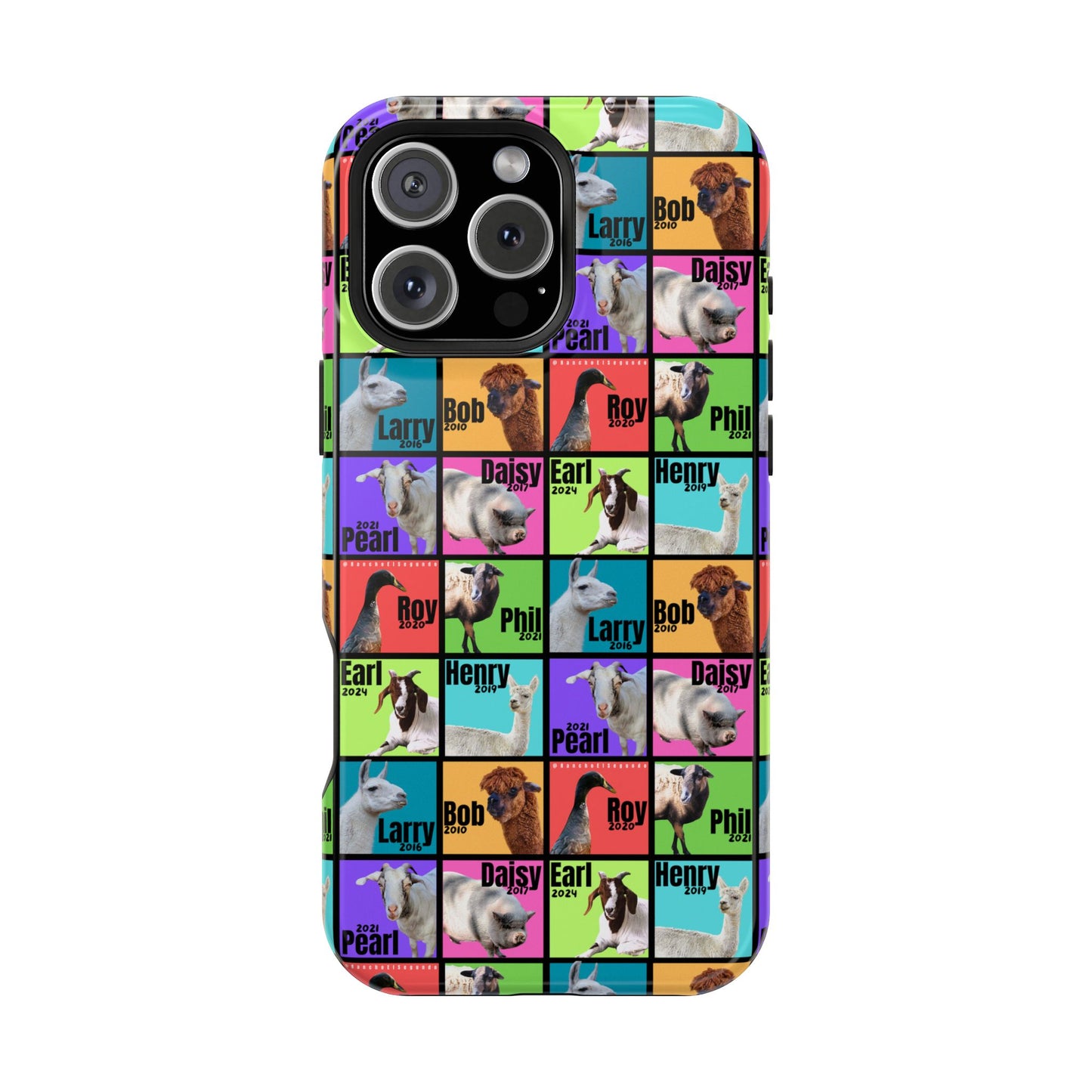 iPHONE CASE - THE WHOLE GANG - BOLD COLORS