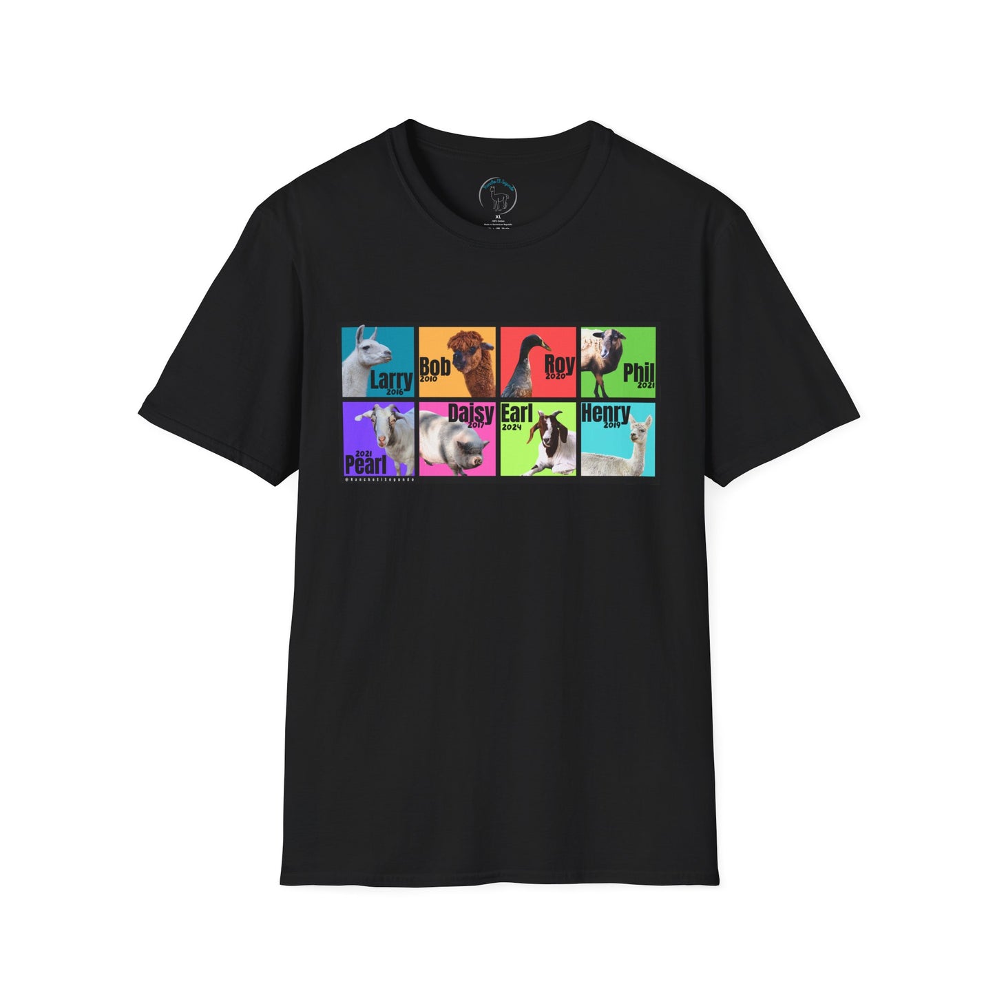 THE WHOLE GANG - ADULT SOFTSTYLE TEE - BOLD