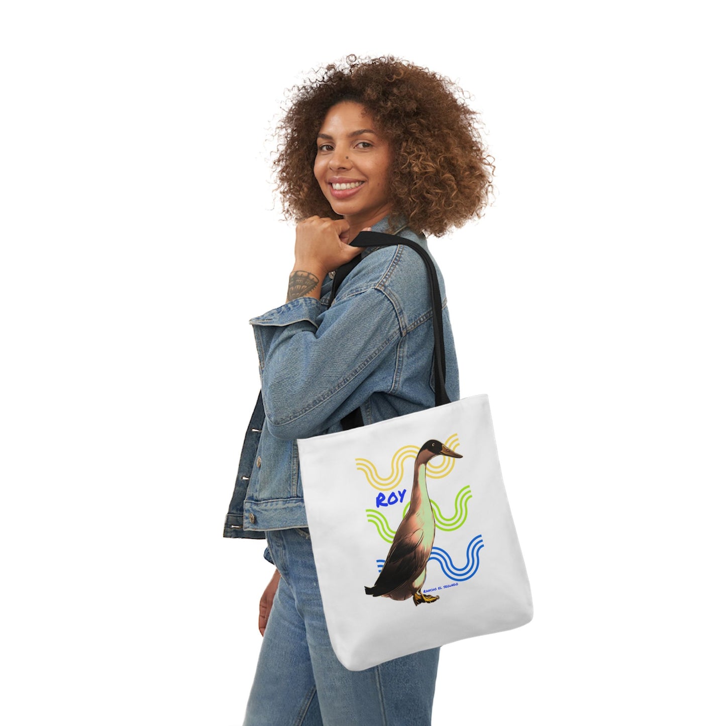Canvas Tote Bag, 5-Color Straps