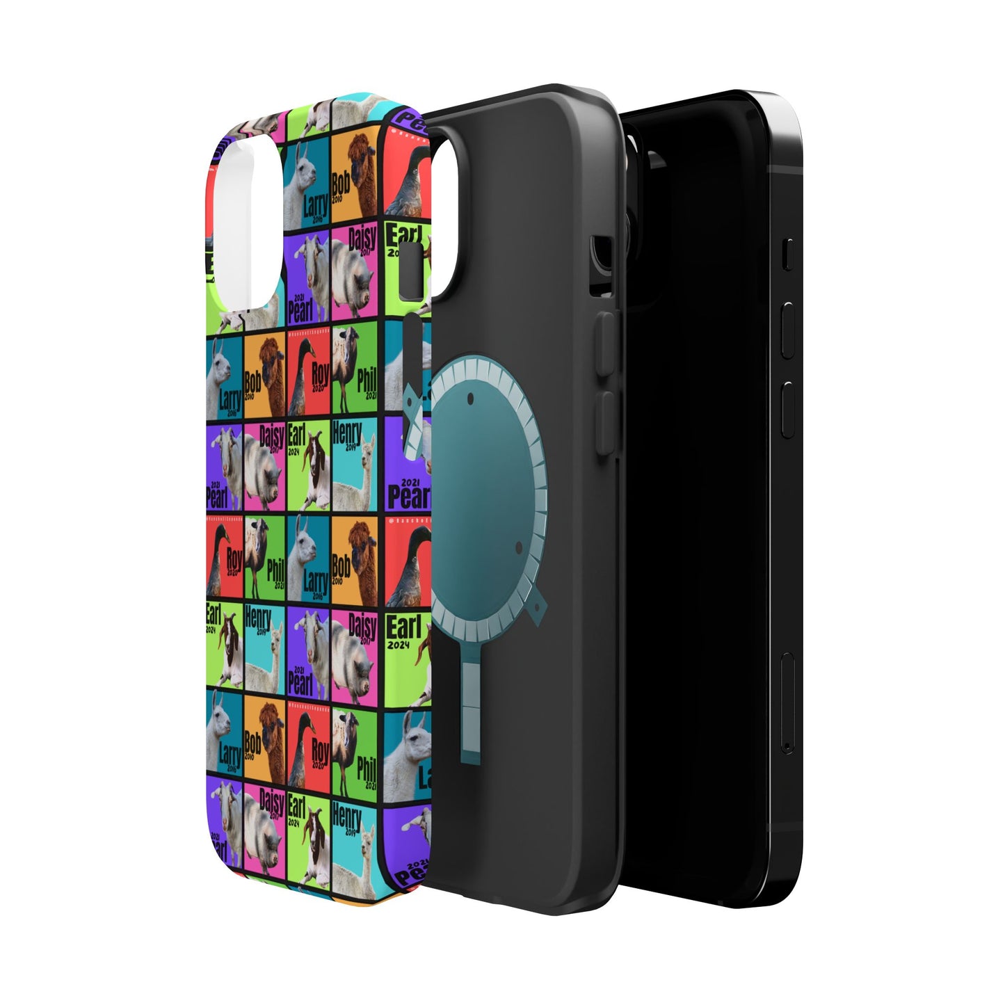 iPHONE CASE - THE WHOLE GANG - BOLD COLORS
