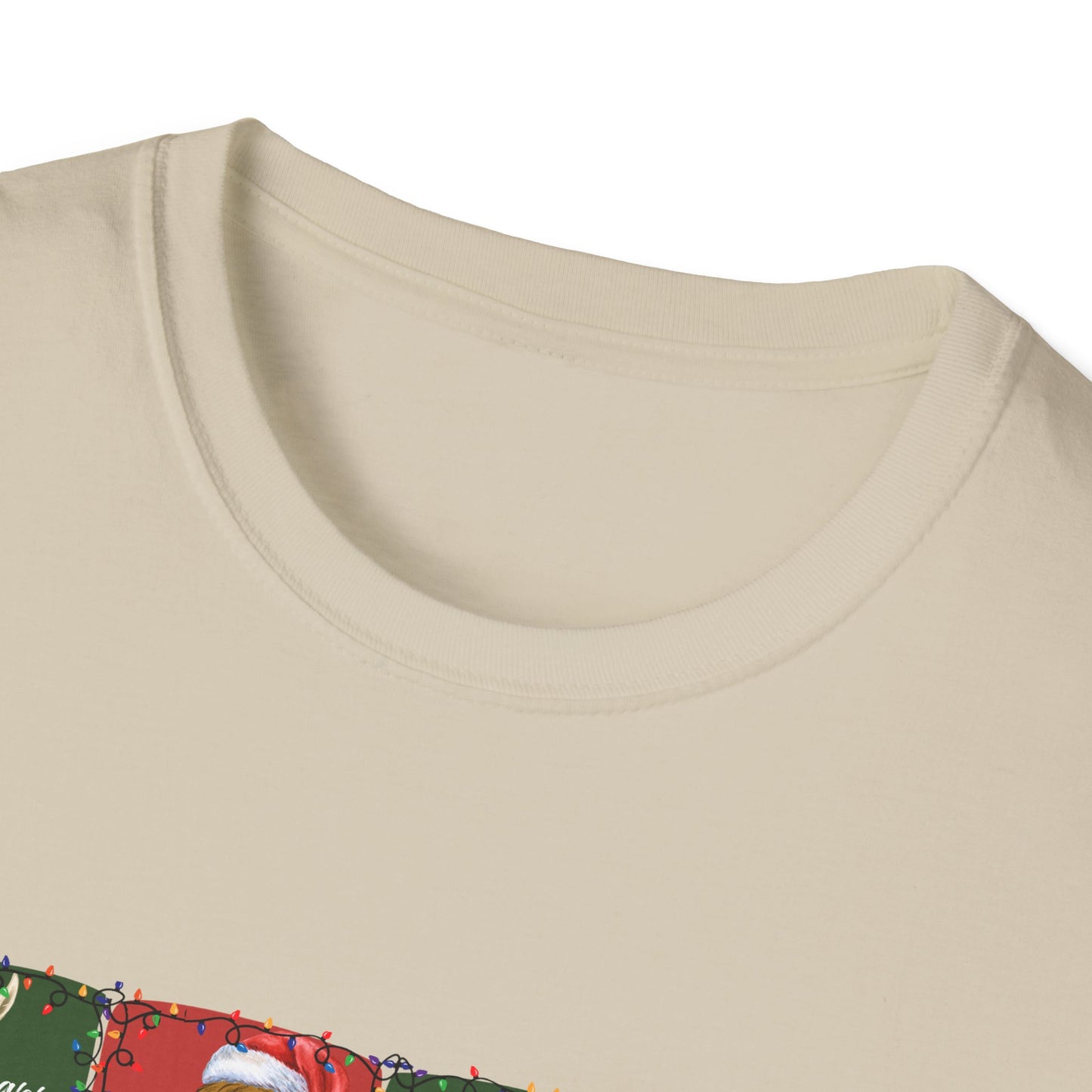 CHRISTMAS WITH THE WOLE GANG - UNISEX SOFTSTYLE TEE