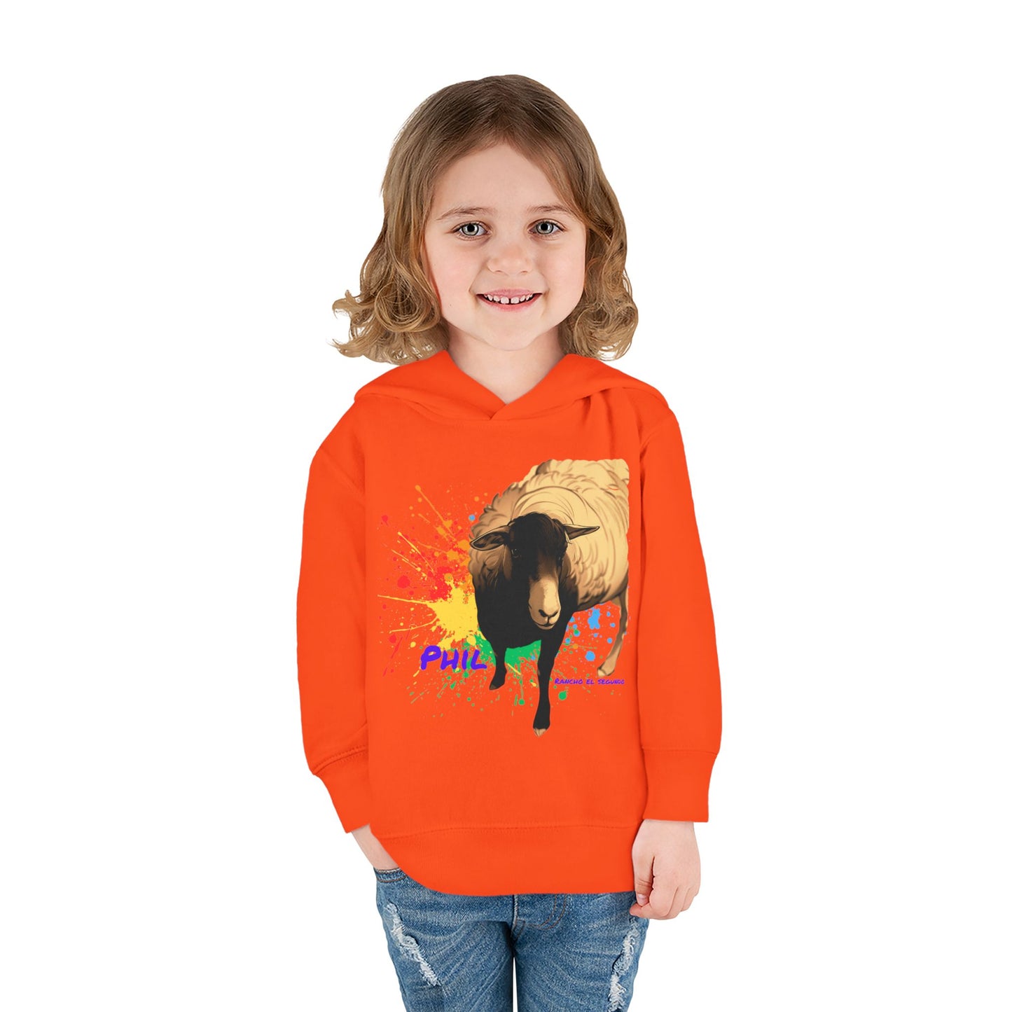 Cali Sun - Phil - Toddler Pullover Fleece Hoodie