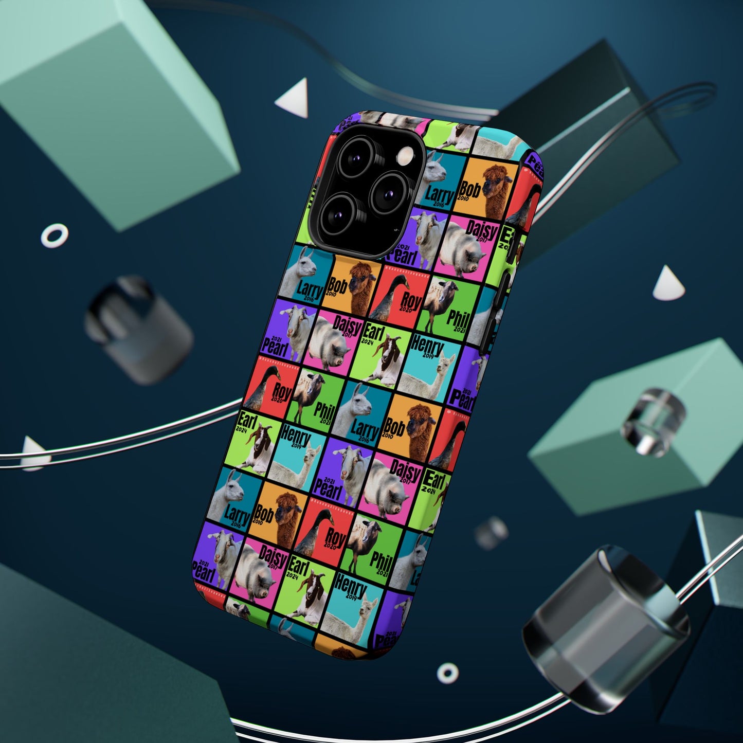 iPHONE CASE - THE WHOLE GANG - BOLD COLORS