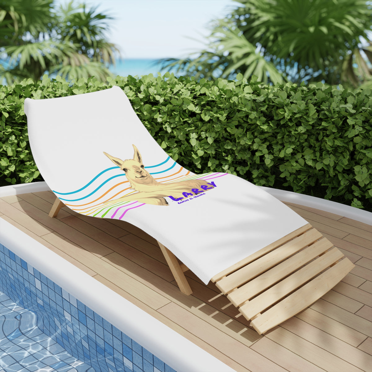 BEACH TOWEL - LARRY - CALI SUN