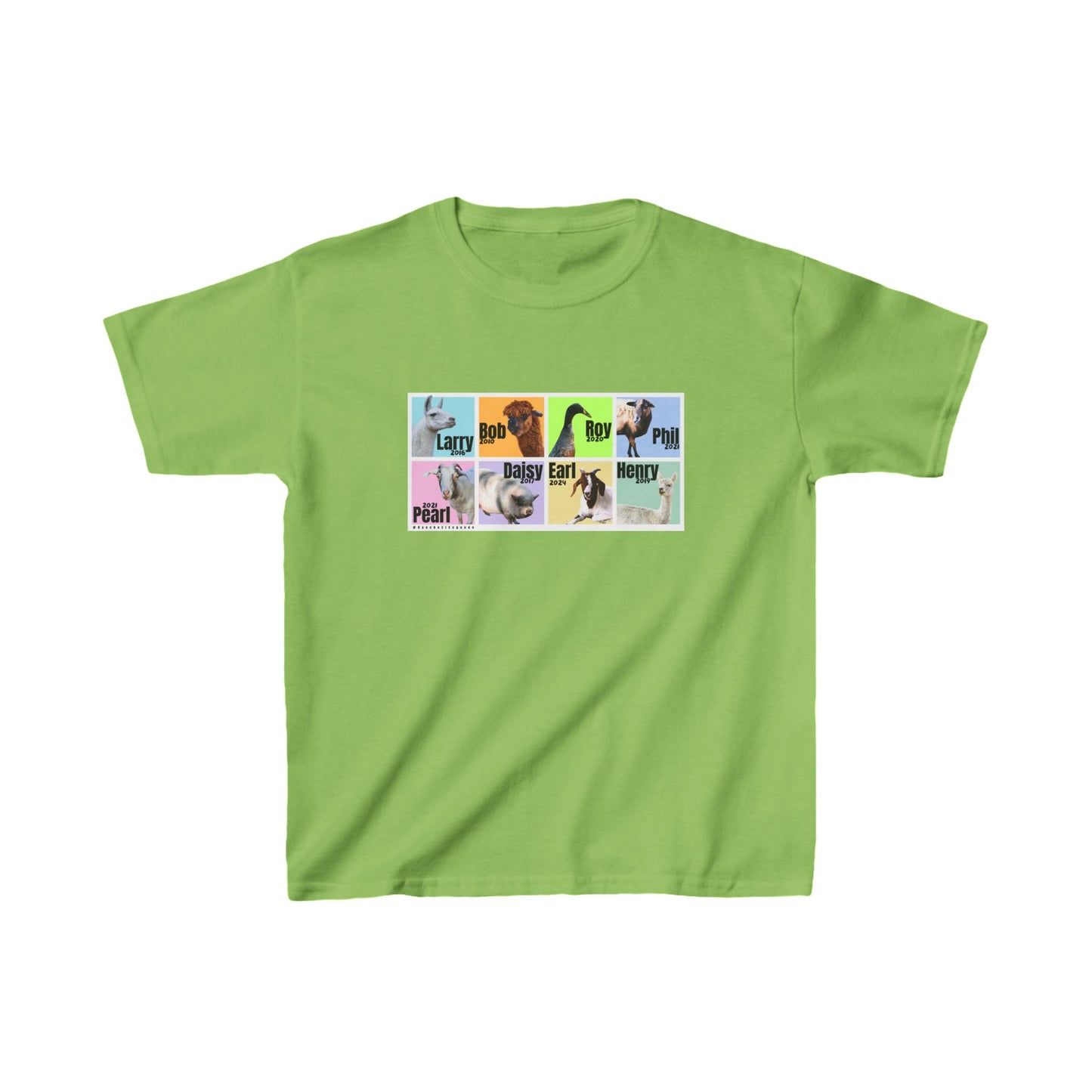 THE WHOLE GANG - KIDS TEE - PASTEL