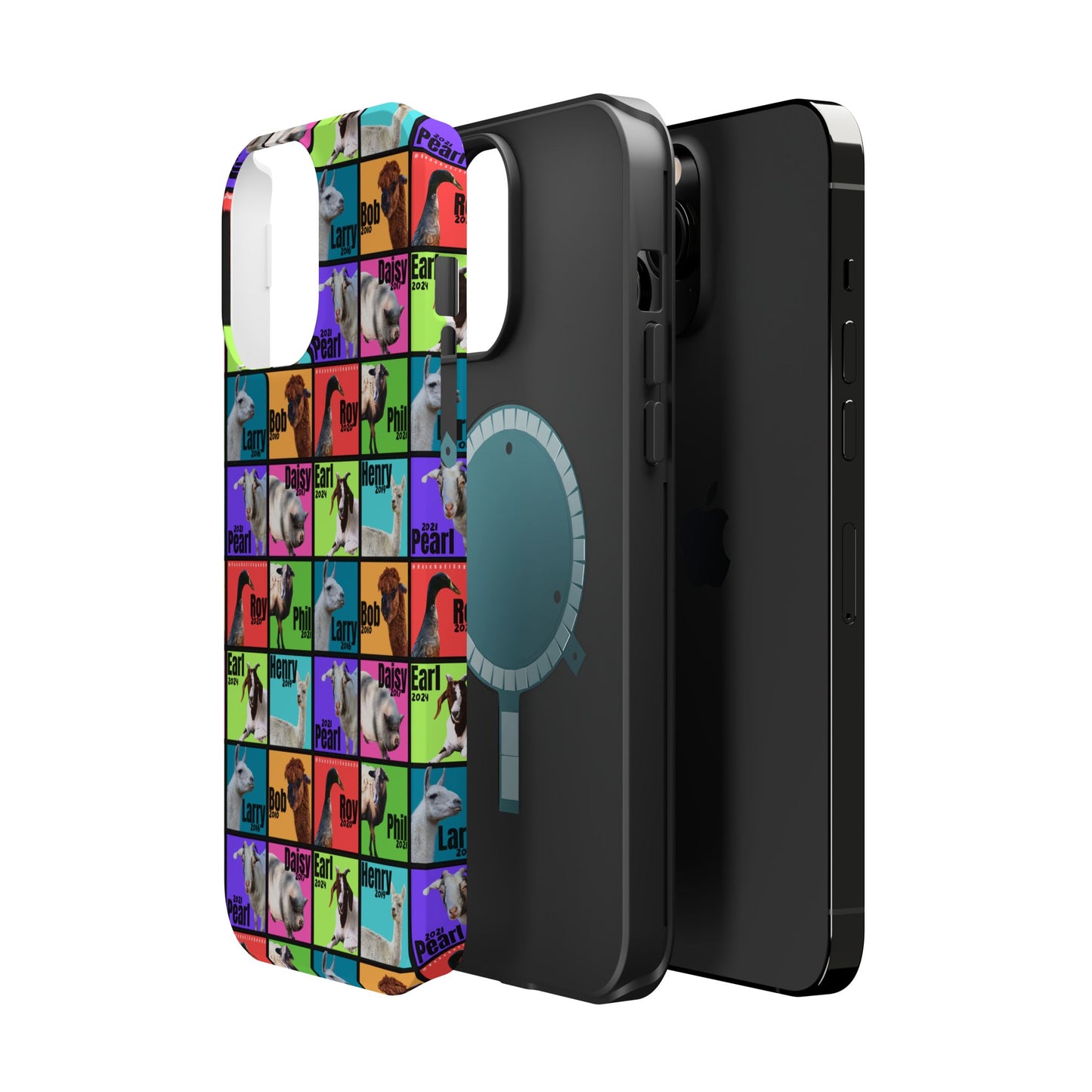 iPHONE CASE - THE WHOLE GANG - BOLD COLORS