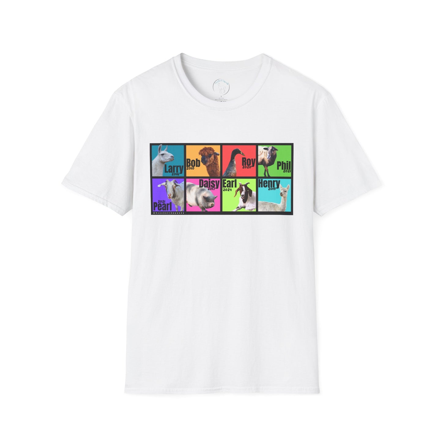 THE WHOLE GANG - ADULT SOFTSTYLE TEE - BOLD